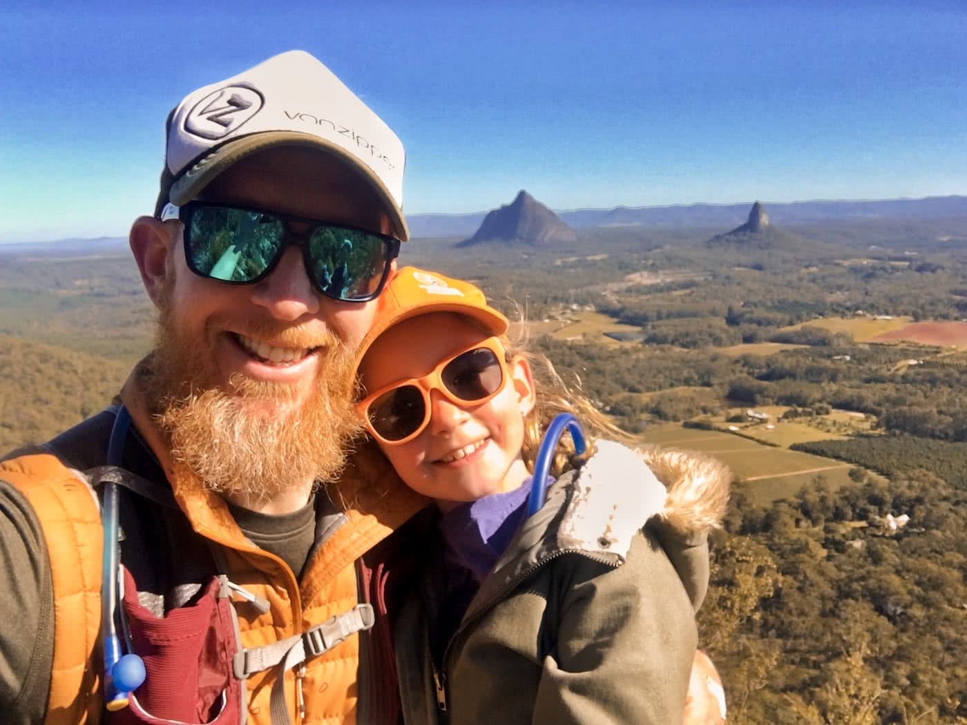 Here’s to the AdventureDadz™, father and daughter, outback