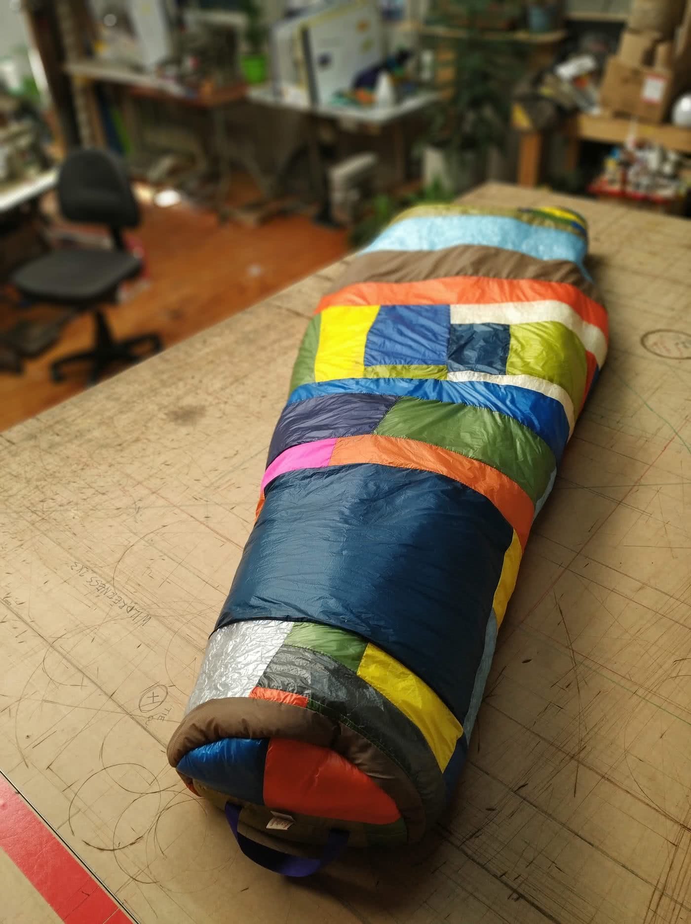 Australian Adventure Makers // Ultralight Gear Edition, by Mattie Gould, photo by Terra Rosa Gear, Offcut Sleeping quilt