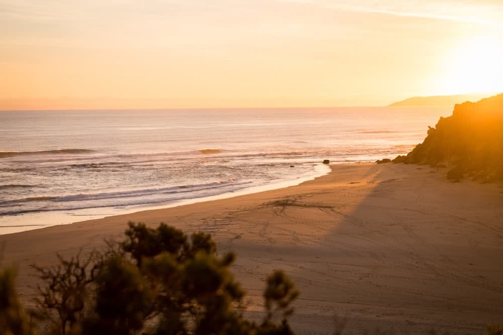 Quiet Camping & Cracking Clifftops // Aire River - Great Ocean Road (VIC), photo by Lachlan Fox, beach, sunset