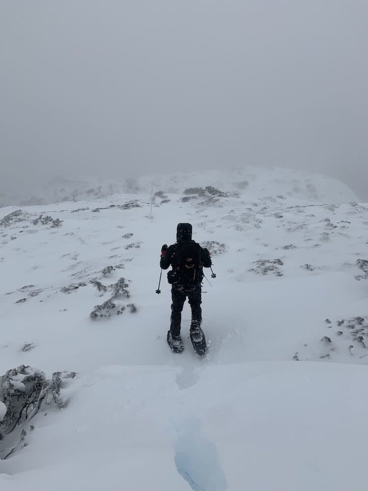 You Can Walk The Overland Track For Free (But There’s A Good Reason), photo by Dom Douglas, overland track, cradle mountain lake st clair, multi day hike, snow, tasmania, snowshoes