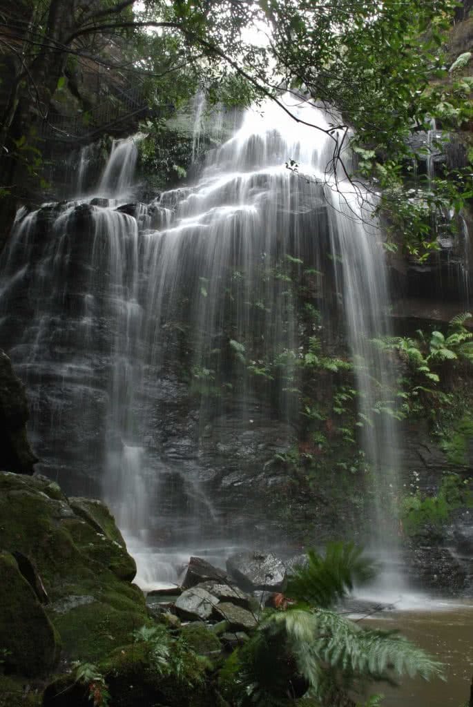 Quiet Weekend Escape In Bottle-Free Bundanoon (NSW), Cara Van Wyk, waterfall, ferns, pool, moss