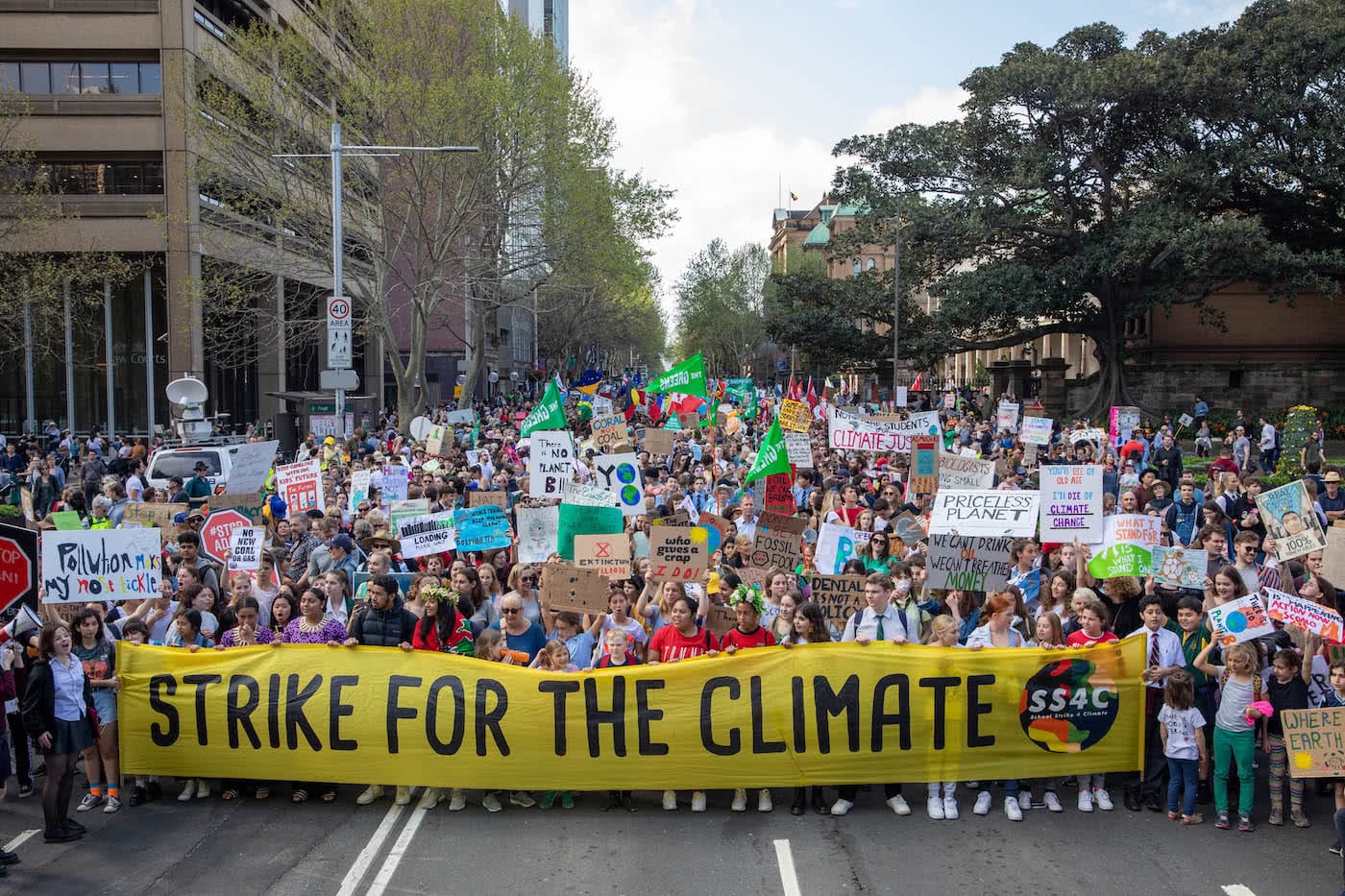 Climate Action Doesn't Stop Here – Write To Your Local Representative, photo courtesy of School Strike For Climate, crowd, Sydney, protest, climate strike