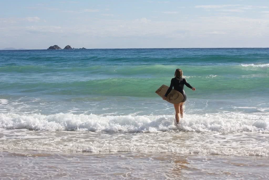 Save Your Skin & The Sea: Ocean Safe Sunscreen, Alice Forrest, surfer, waves, ocean