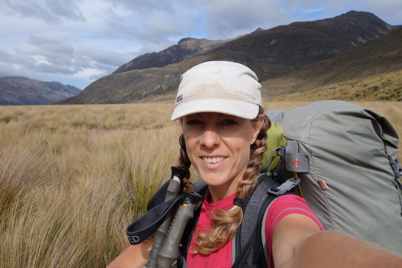 Bewildered // An Interview With Laura Waters by Mattie Gould, hiker, trail selfie