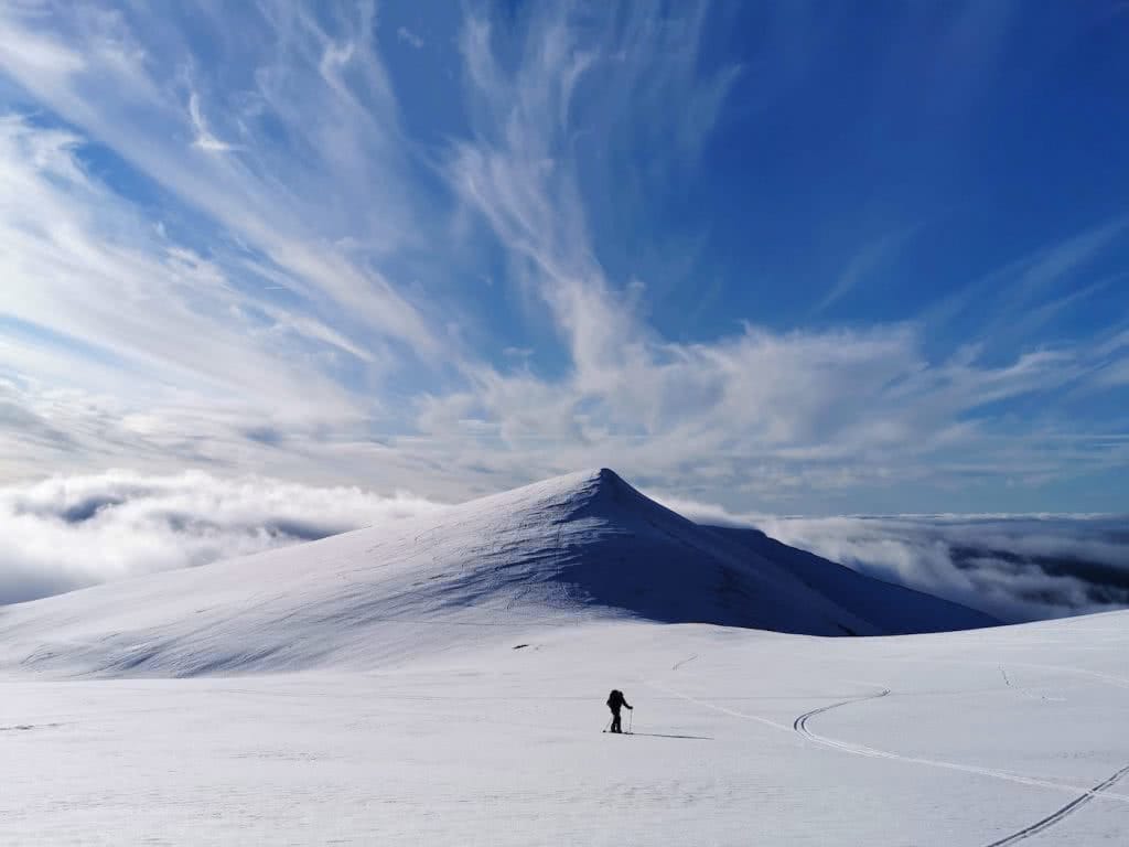 These Ski-Resorts Are Not Doing Business As Usual Anymore, photo by Steve Wall, mountain, snow, skier, sky, cloud