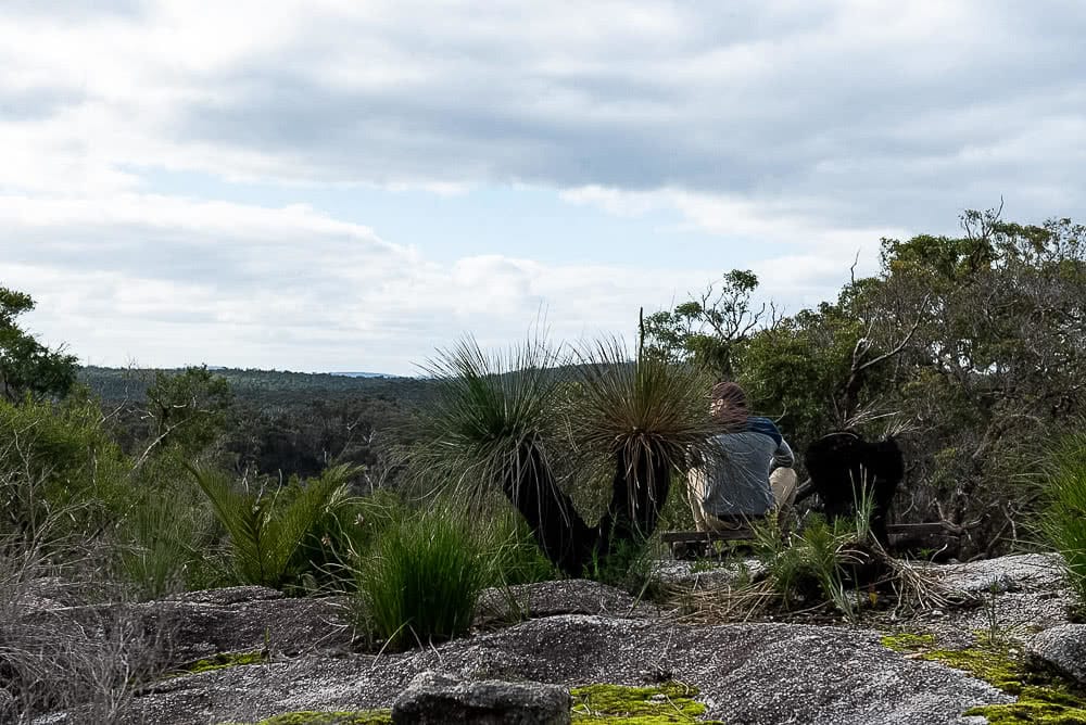 Forest Adventures In Mount Frankland National Park, photo by Megan Warner, western australia, top of Mount Burnett