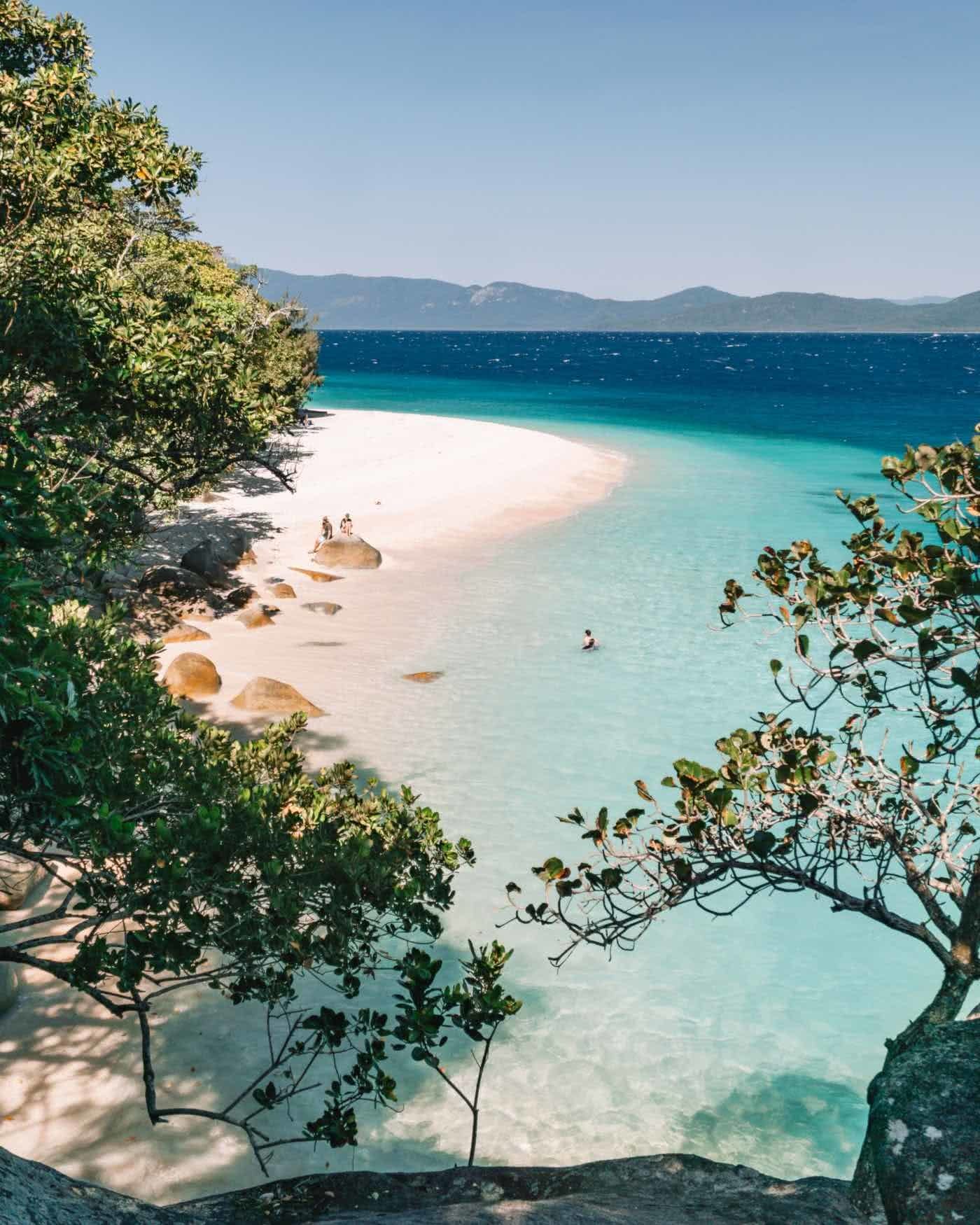 Find Your Paradise On Fitzroy Island (QLD), Scott Pass, Nudey Beach, sand, sea, water, swimming