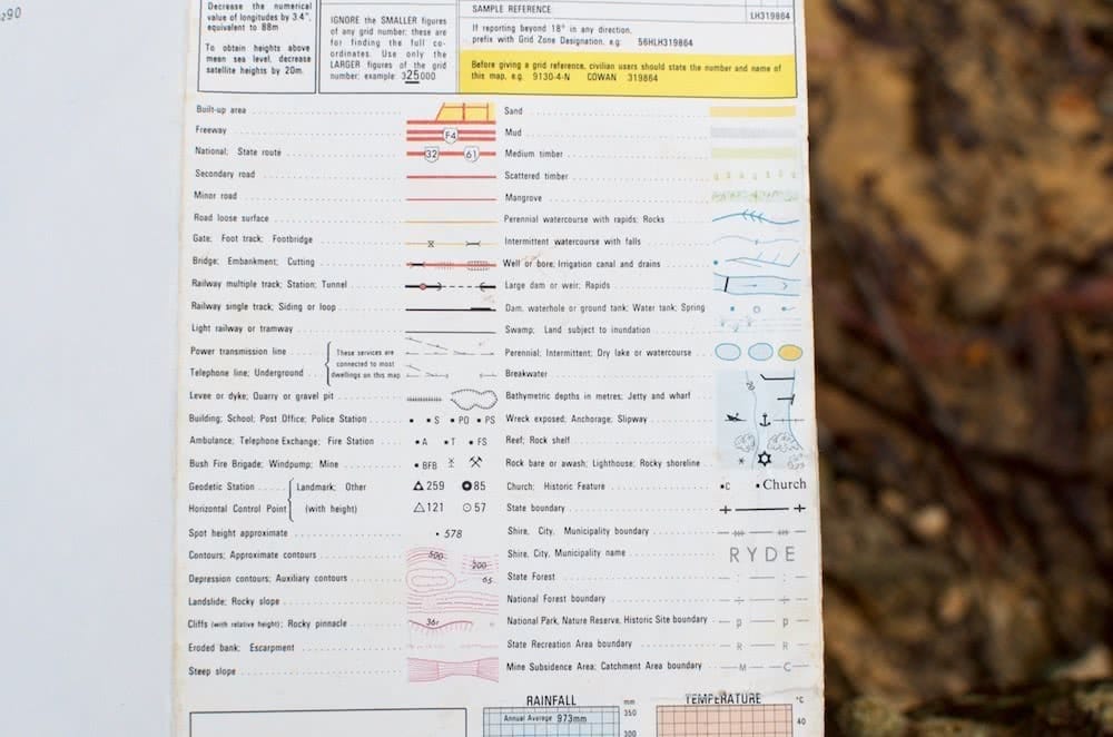 A Beginner's Guide To Map & Compass Navigation, zac de silva, maps, contour lines, legend