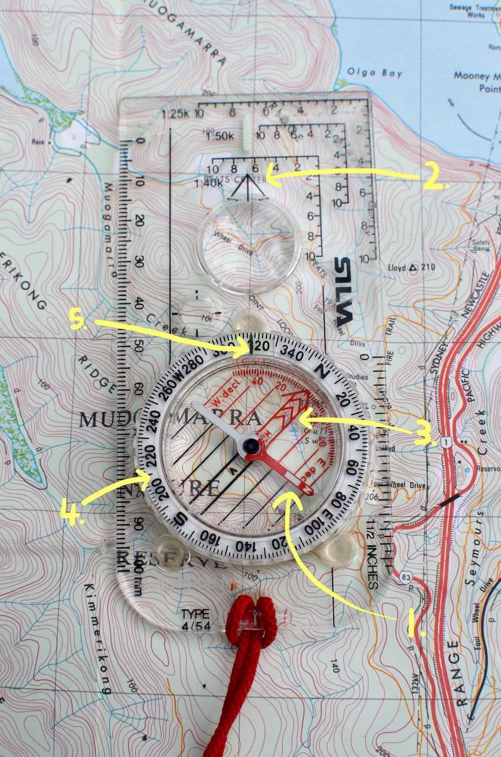 A Beginner's Guide To Map & Compass Navigation, zac de silva, maps, contour lines, diagram