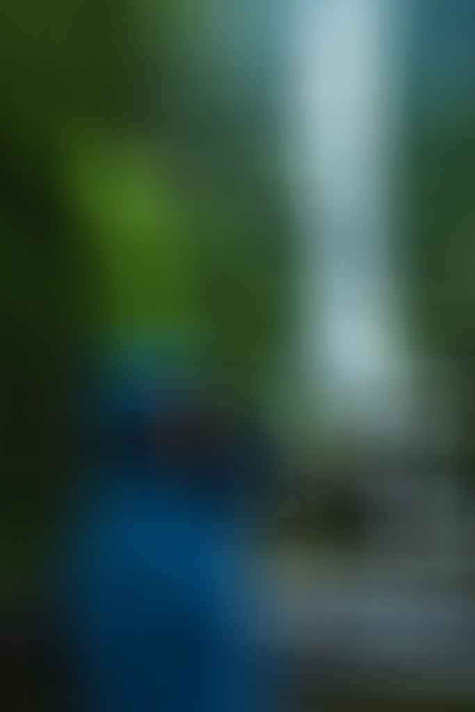 Team Timbuktu Tech Jacket // Gear Review, photo Jonathan Tan, Erskine Falls, rainforest, Amy, rain