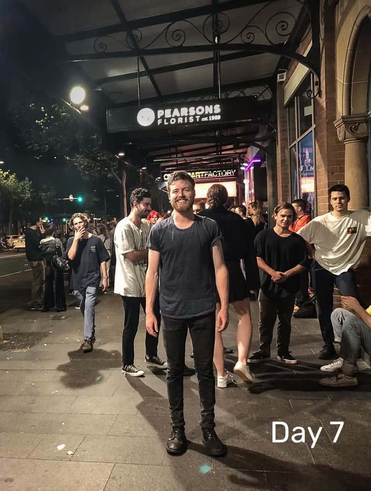 Day 7, Day 1, icebreaker, shot of tim ashelford, cool lite, 7 day challenge