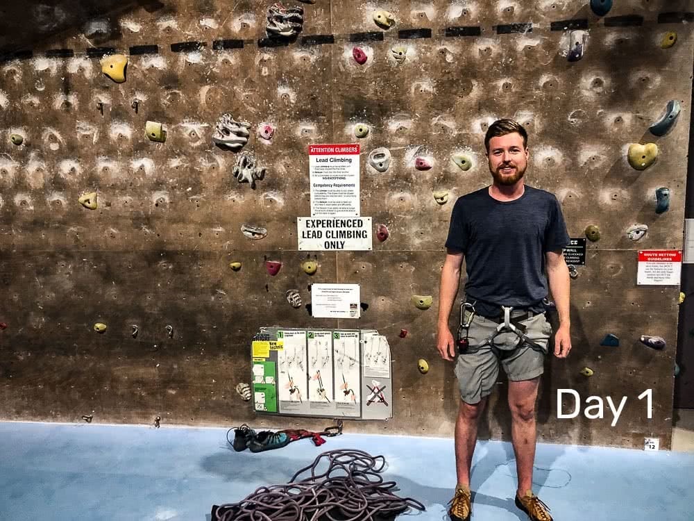 Day 1, icebreaker, shot of tim ashelford, cool lite, 7 day challenge