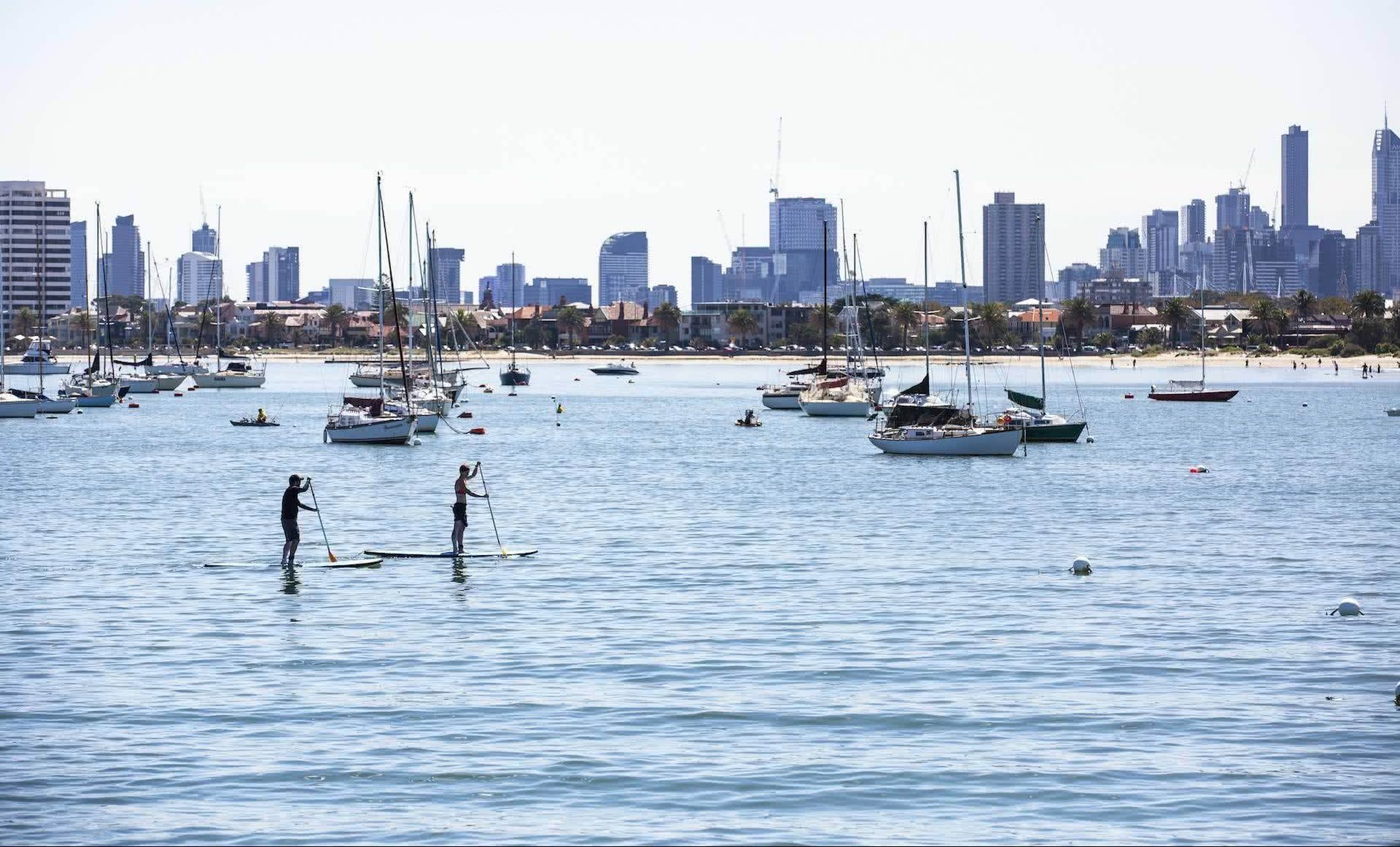 St Kilda Beach, Melbourne, photo by Visit Victoria