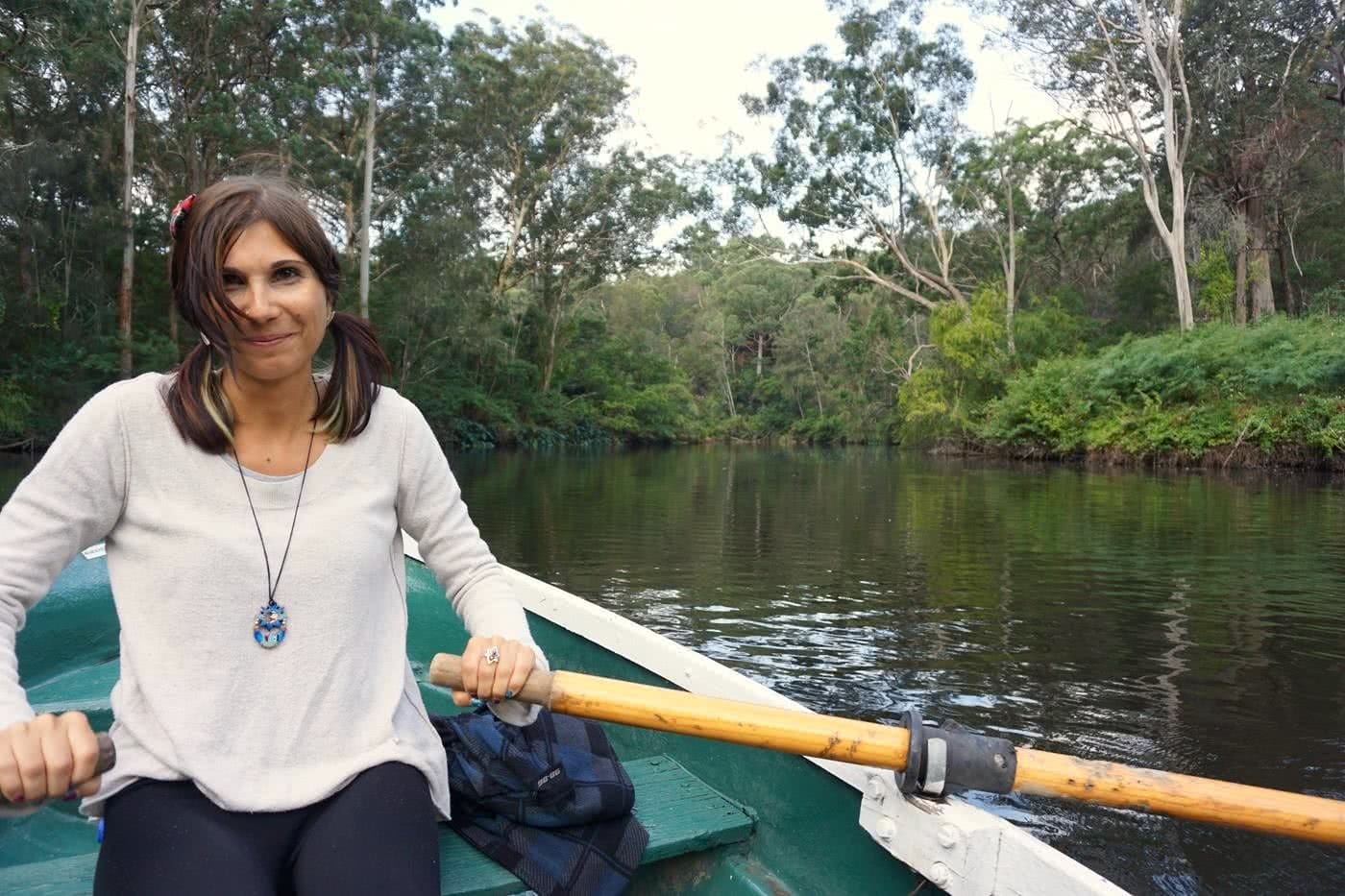 A Nature Escape Half An Hour From The Sydney CBD // Lane Cove National Park, rafaela khodai, lane cove, sydney, NSW, rowing