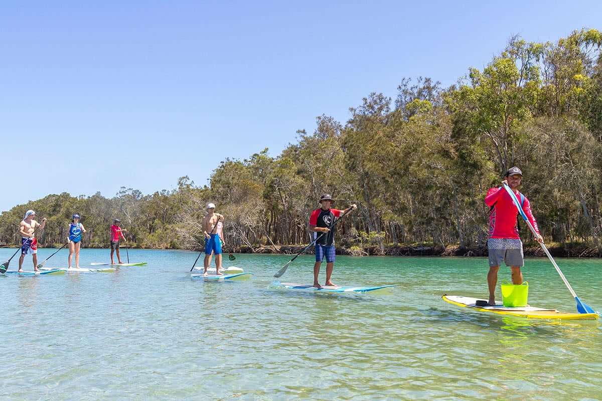 Wajaana Yaam Gumbaynggirr Stand Up Paddle Tour, Wajaana Yaam Gumbaynggirr Adventure Tours, Solitary Islands, SUP