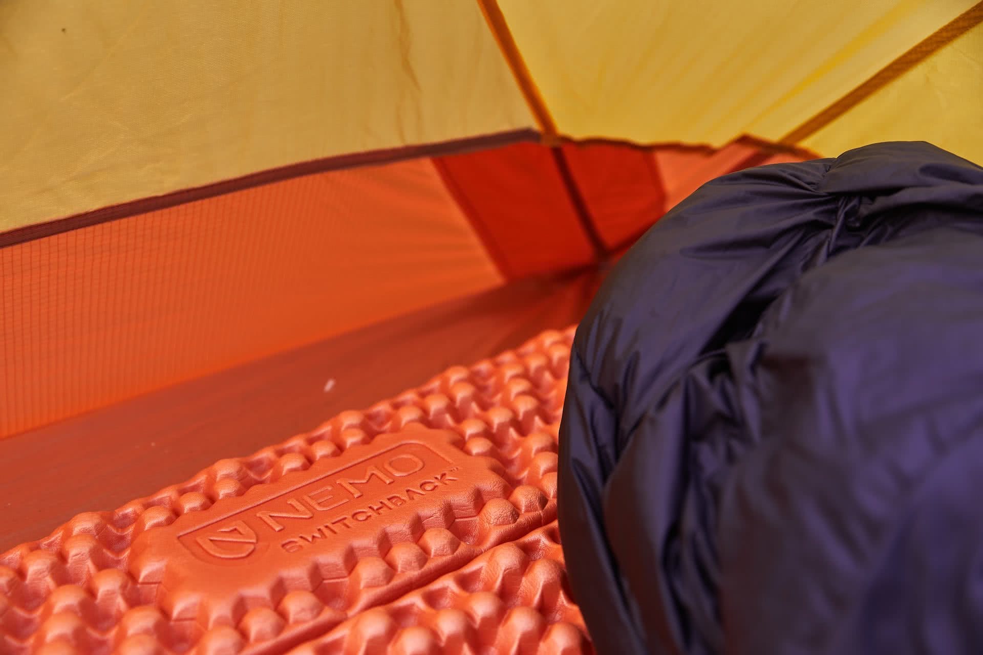 NEMO Switchback Ultralight Sleeping Pad – Gear Review, Pat Corden, sleeping mat, tent, sleeping bag