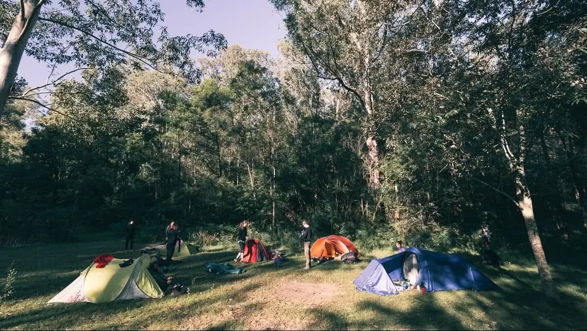 Kate Miles, Adventure with Purpose, campsite, camp, landcare