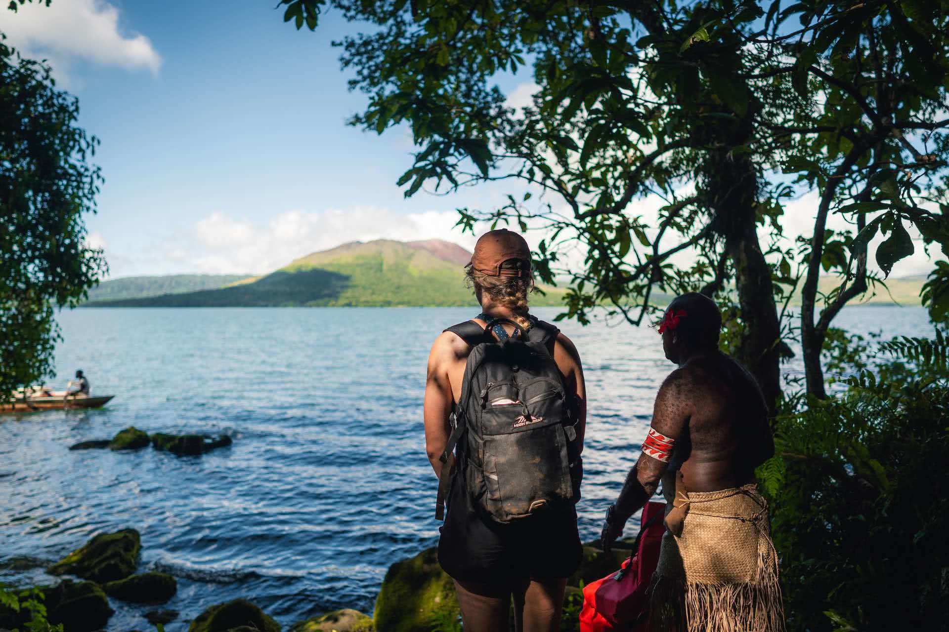 An Insider's Guide to Gaua, photos by Ben Savage and Ain Raadik, Ruby Claire, Vanuatu, island, chief, man, Lake Letas, Mt garet, rigger canoes