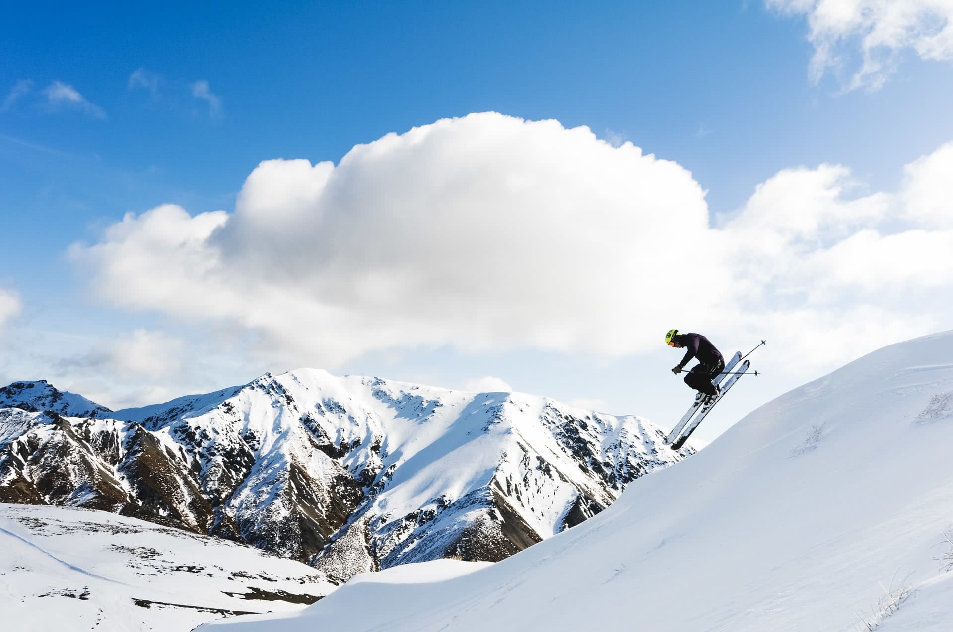 15 Taking the air at Mt Lyford, 24 Incredible Ski Fields & Resorts in New Zealand, Huw kingston, New Zealand, skiing, south island, jump
