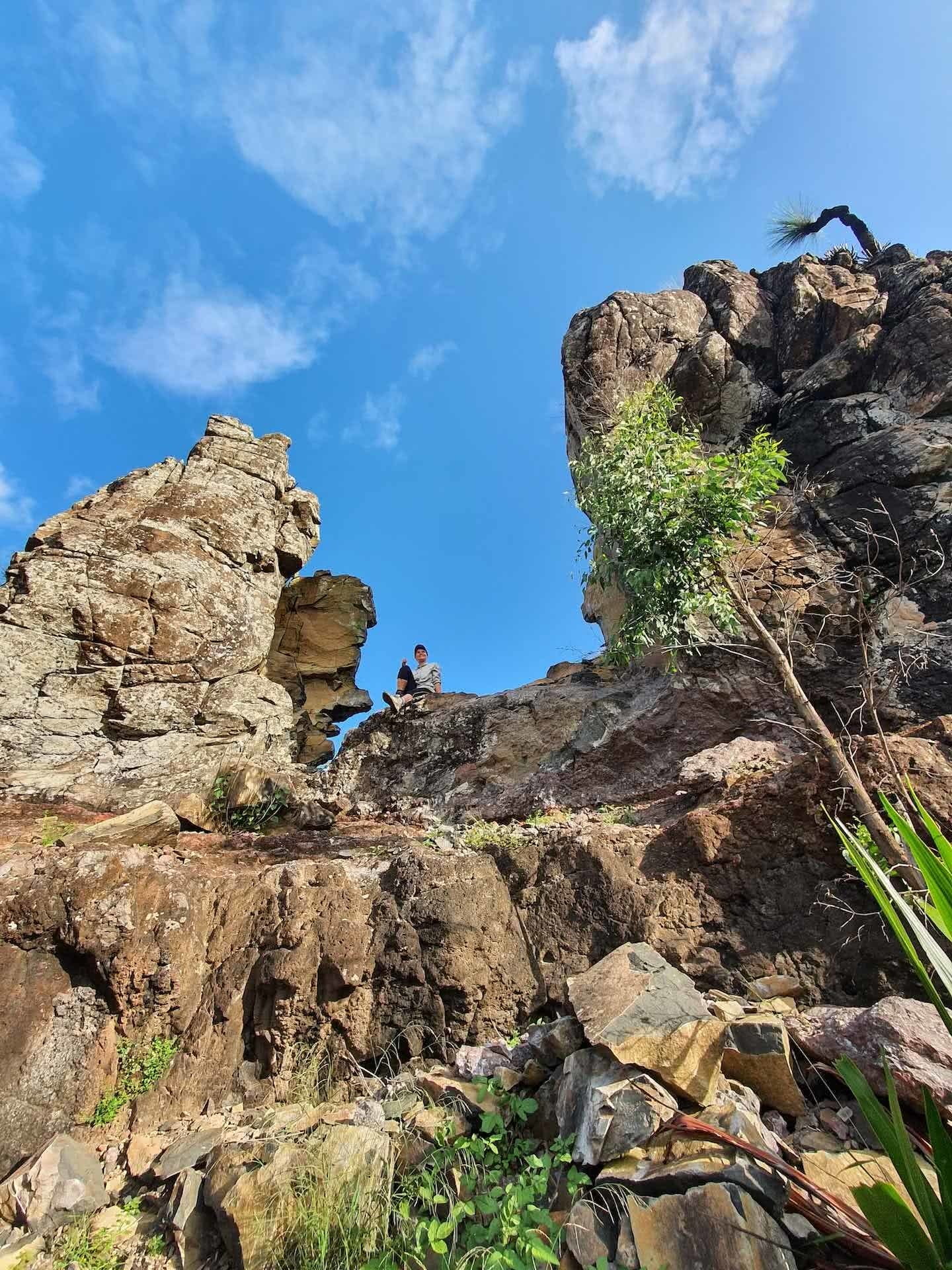 Mt Castle, hole in the wall, photo by Mitchell Quinn, main range national park, south east queensland, Overnight hikes near Brisbane