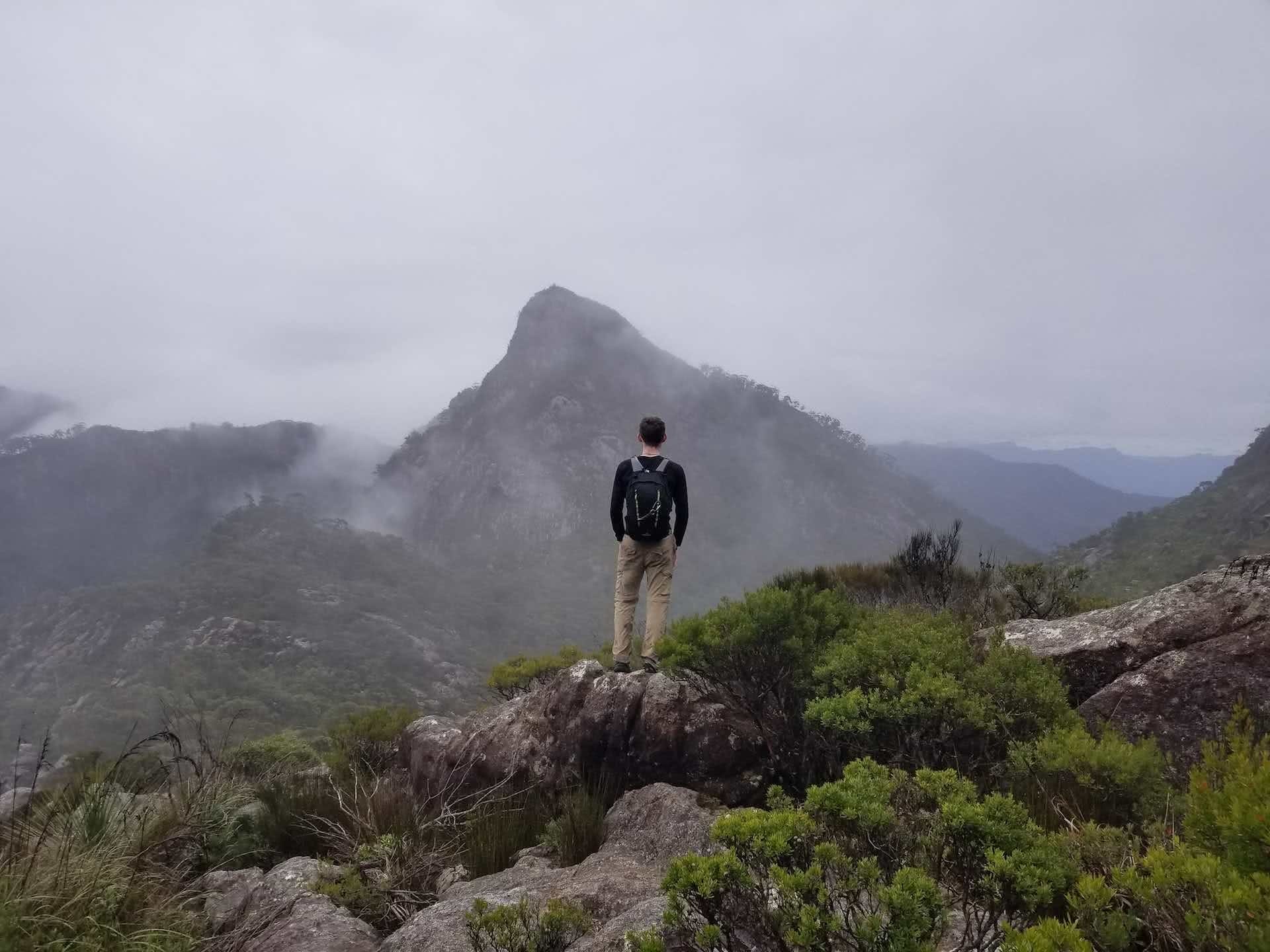 Mount Barney, overnight hikes near Brisbane, photo by Mitchell Quinn, Mount Barney National Park, South East Queensland
