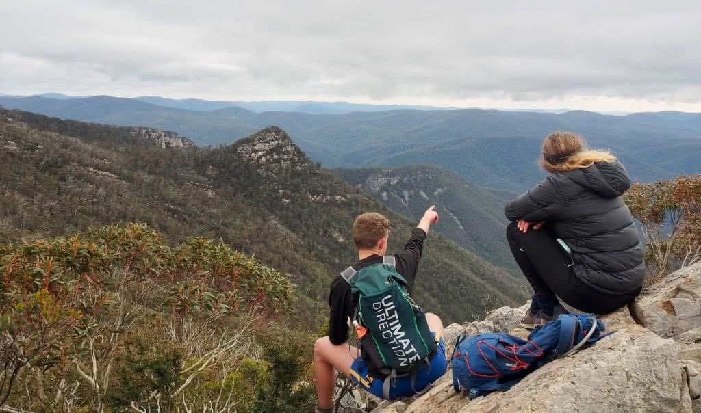 Route Guide, Peak Hopping Across Tidbinbilla Mountain, oliver Lilford, canberra, ACT, view