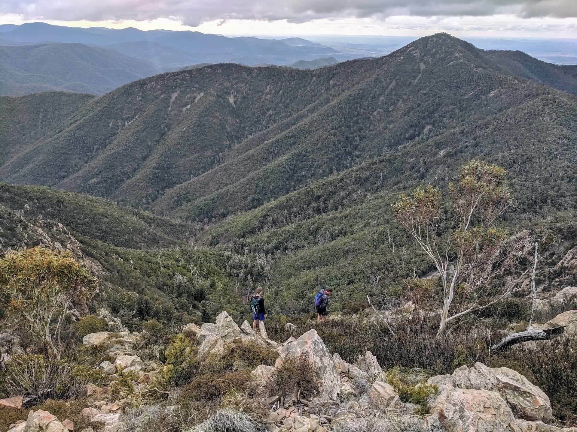 Route Guide, Peak Hopping Across Tidbinbilla Mountain, oliver Lilford, canberra, ACT