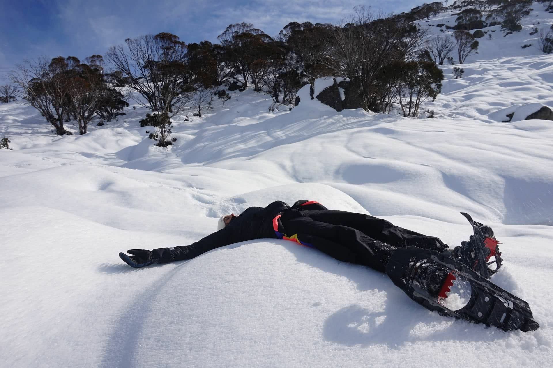 Patagonia Macro Puff Hoody // Gear Review, Amy Fairall, puffer jacket, snow, snow angels