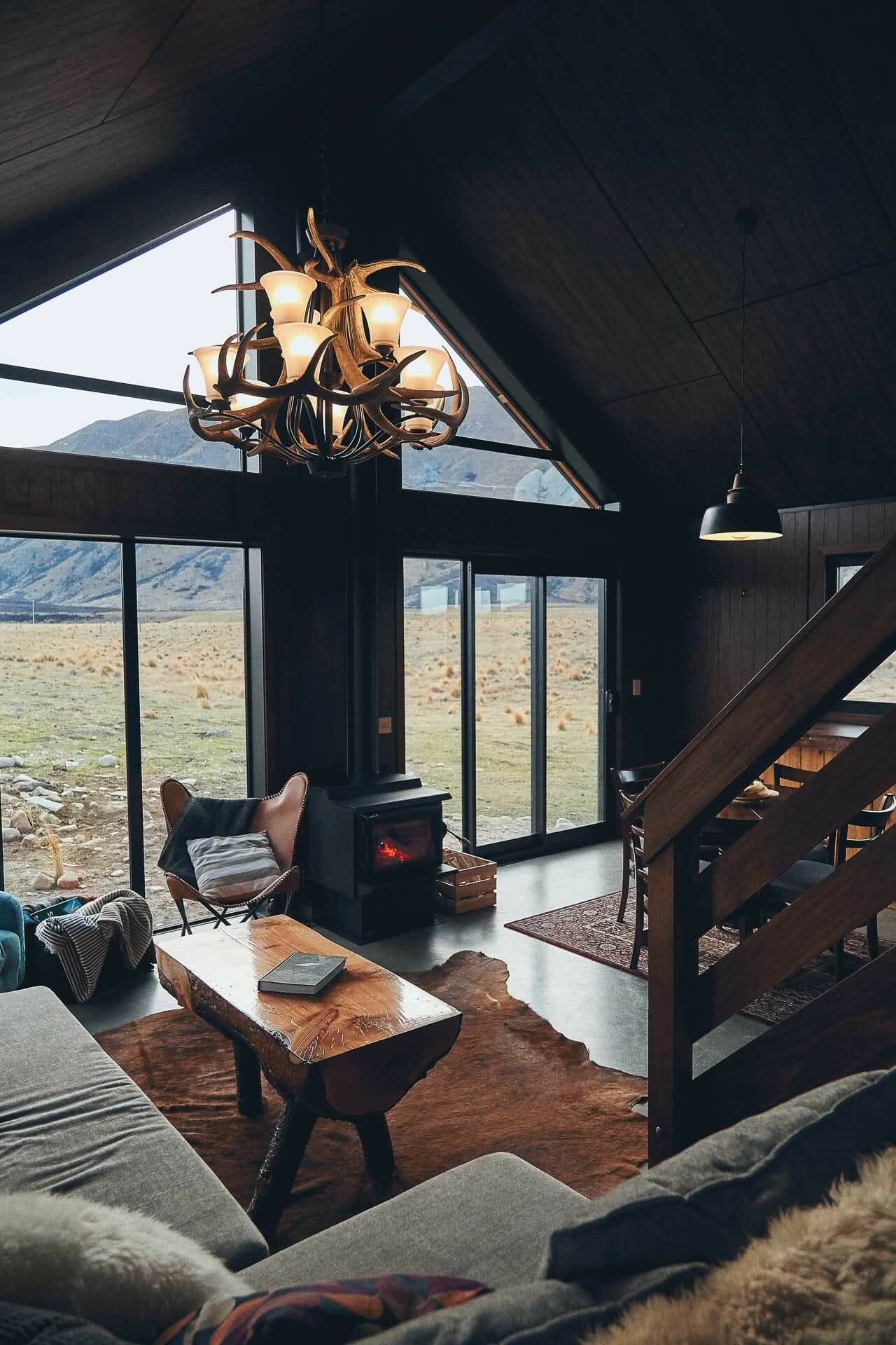 This High Country Cabin Offers the Wild Isolation We All Need Right Now, photo by Kenny Smith, cabin, isolation, twizel, south island, new zealand, interior