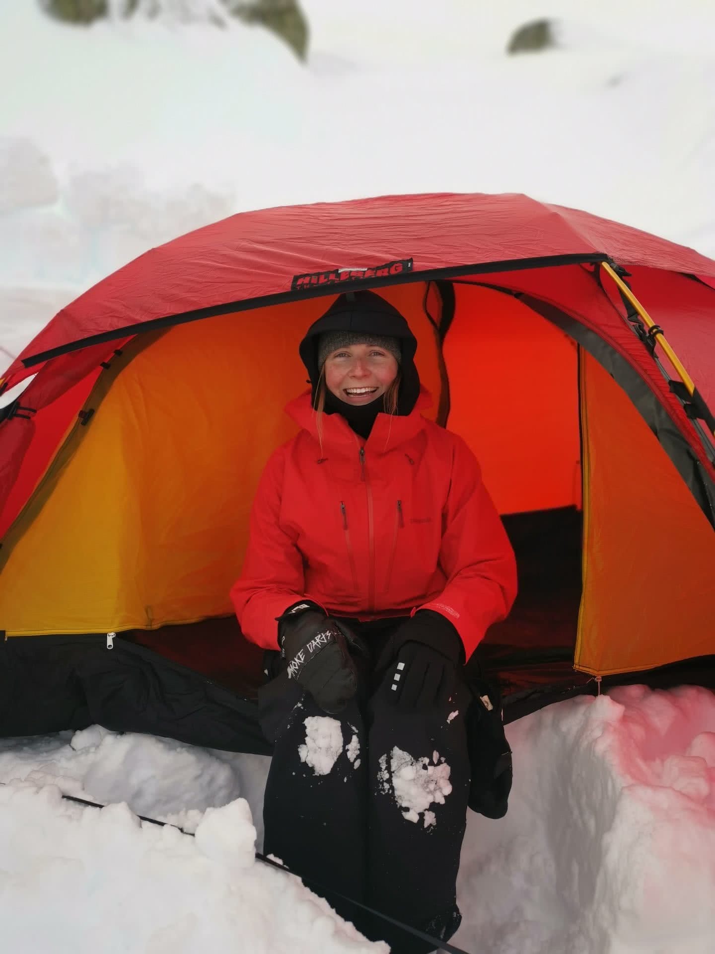 A Beginner's Guide to snow camping, Kate Donald, kosciuszko, jagungal, tent, snow, backcountry, nsw, tent, hilleberg