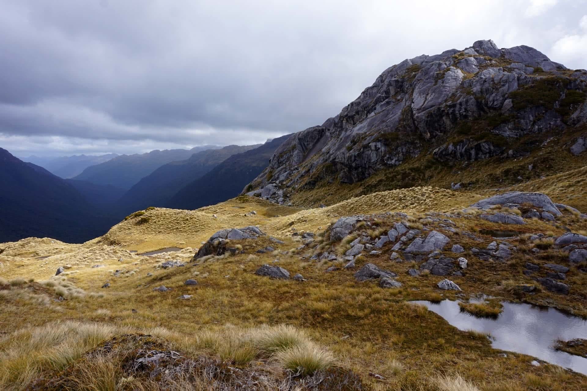Pleasant Range, dusky track, new zealand's hardest hike, winsome whyte, fiordland, south island, new zealand