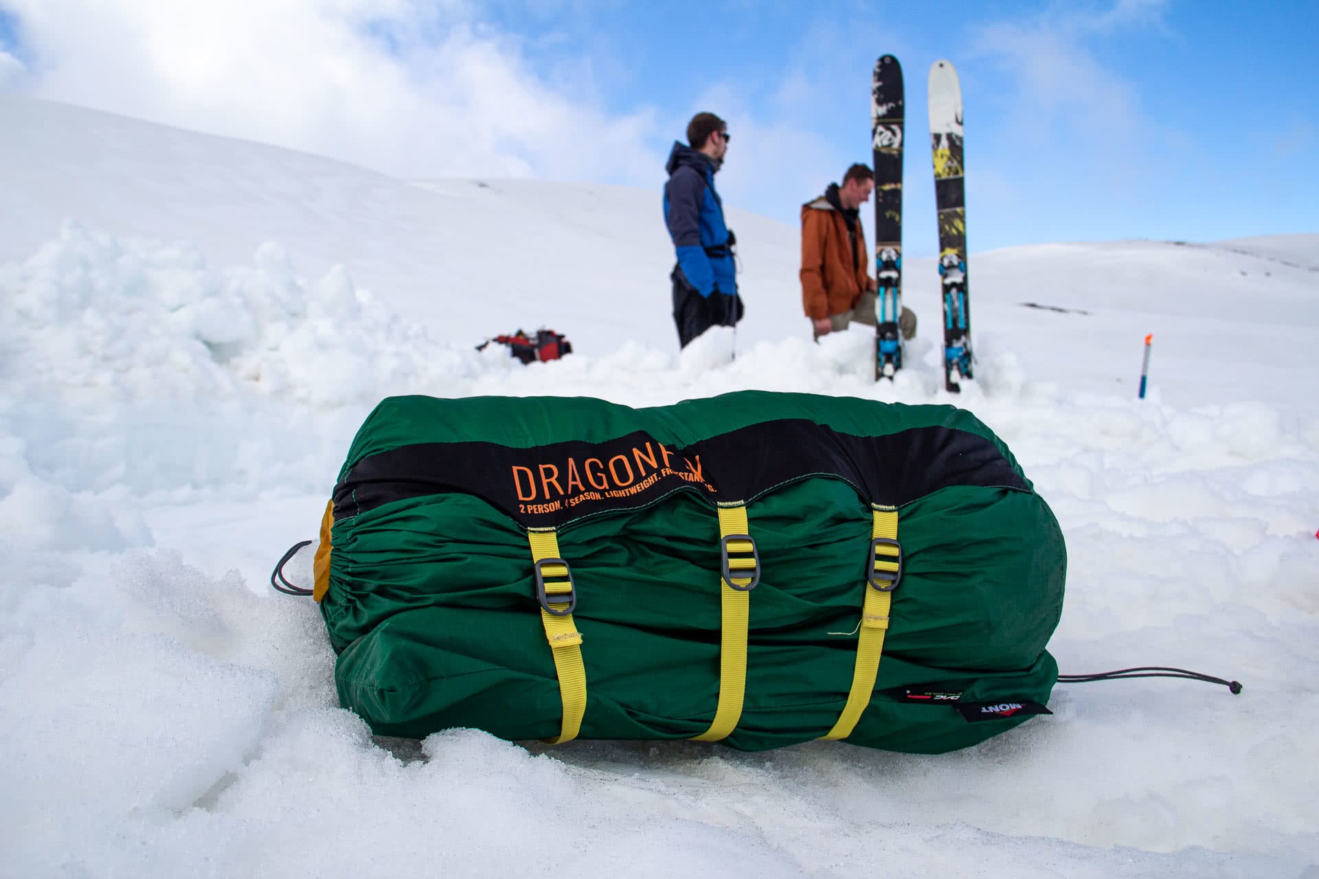 Mont Dragonfly 4 Season Tent // Gear Review, photo tim ashelford, albina pass, kosciuszko, main range, nsw, packed