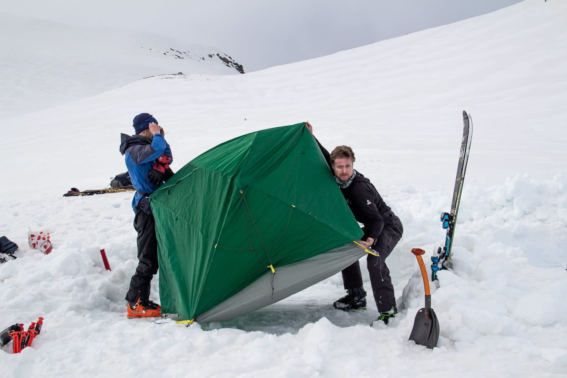 Mont Dragonfly 4 Season Tent // Gear Review, photo tim ashelford, albina pass, kosciuszko, main range, nsw, fly