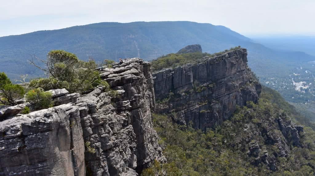 Hiking Ancient Gariwerd – Stage One of the Grampians Peaks Trail, Emily Barlow, view from The Pinnacle, rocks, landscape
