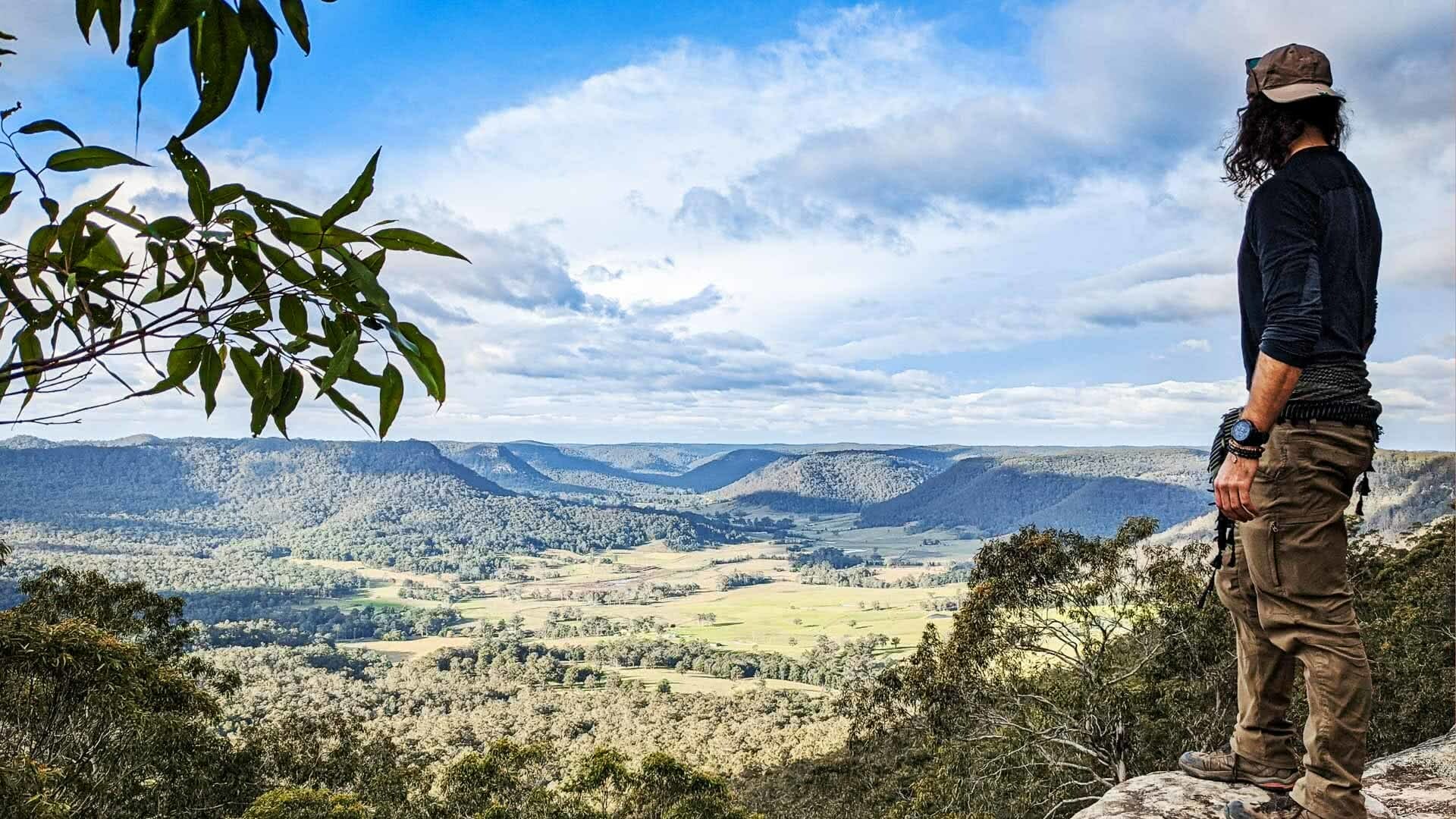 Hiking the Great North Walk – Sydney's 250km Thru Hike, jason reeves, sydney to newcastle, nsw, lookout