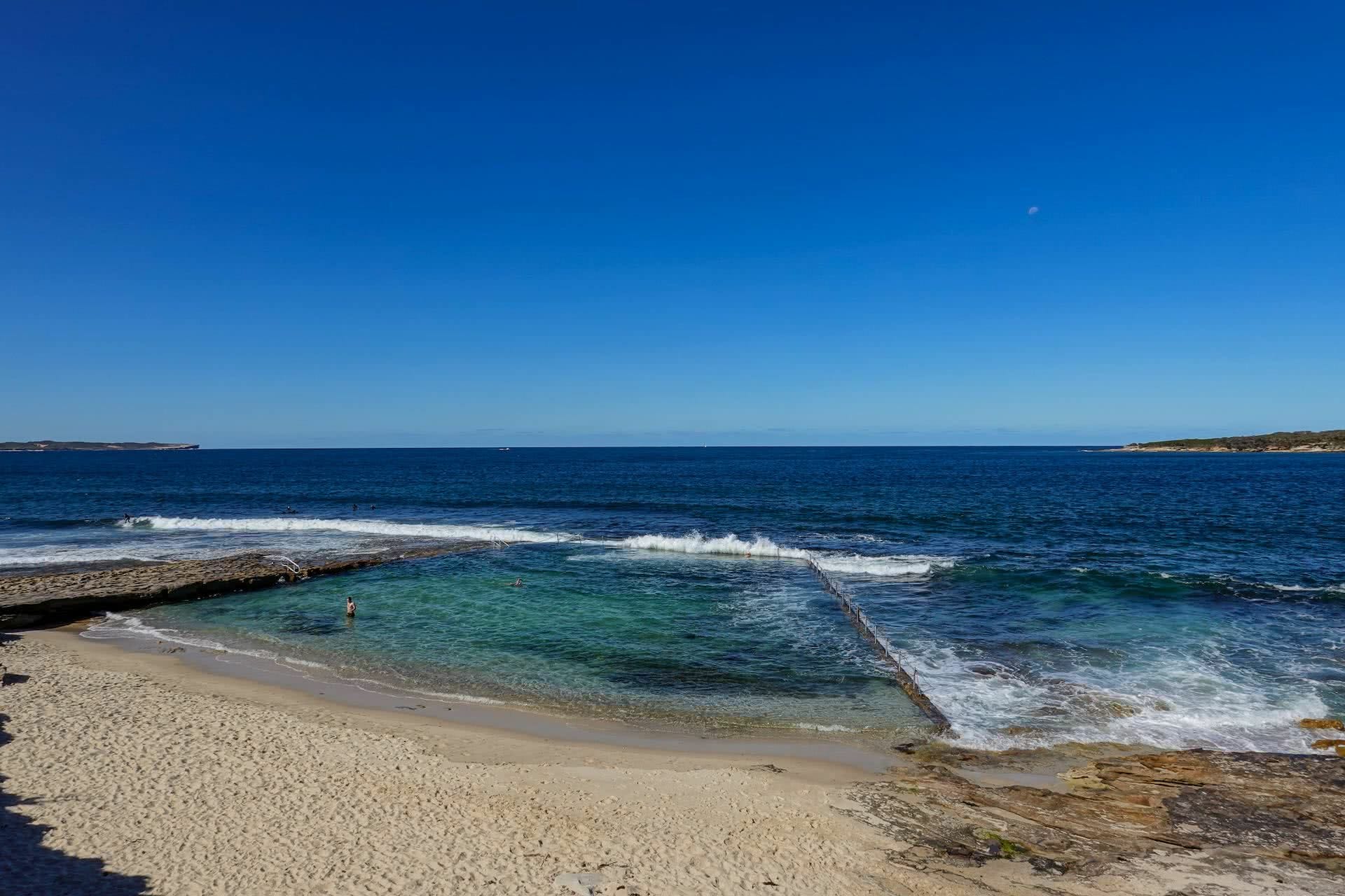 Fancy a swim The ocean rock pool at Oak Park