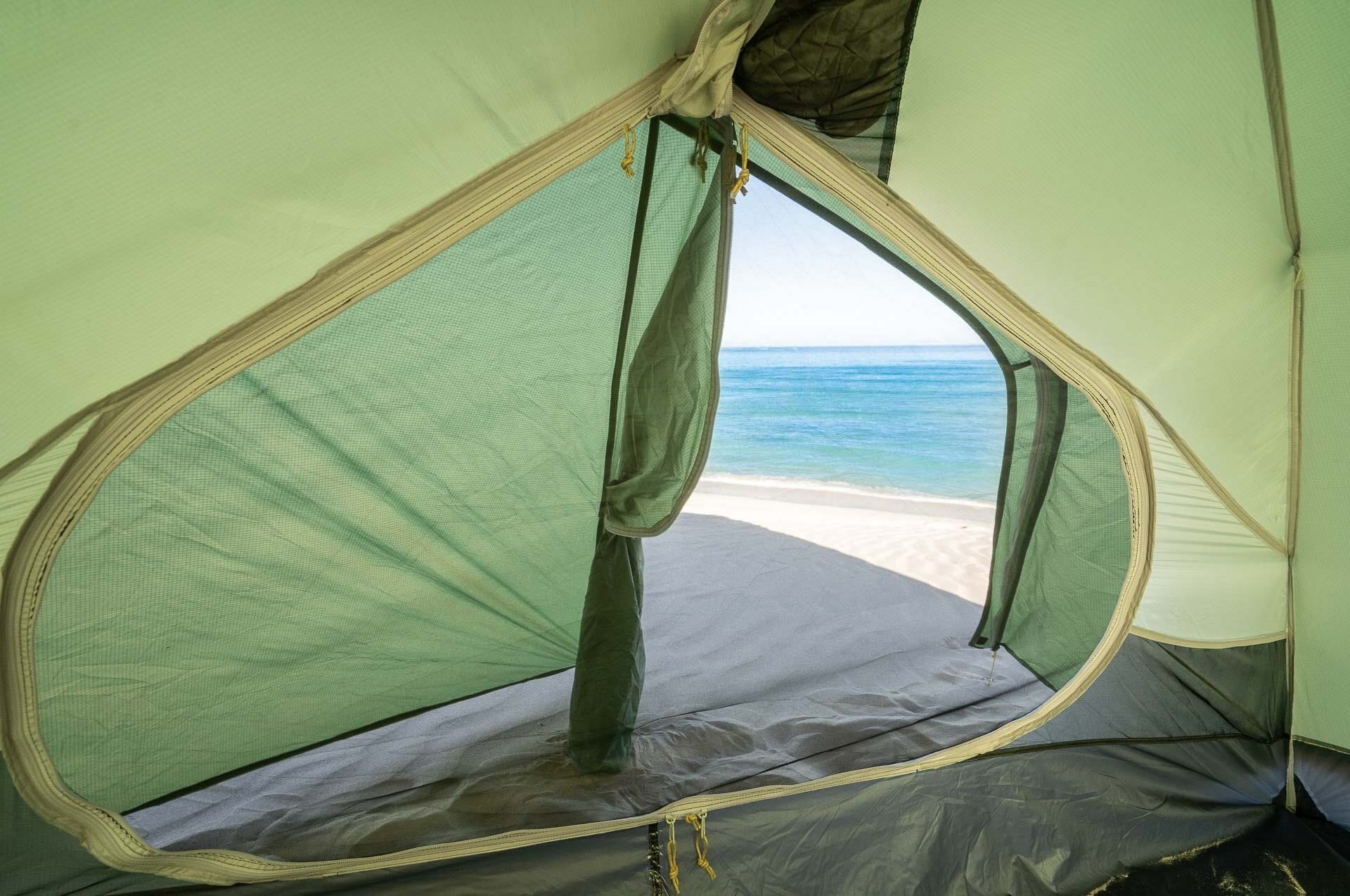 Black Wolf Wasp UL 2 Tent // Gear Review, Joel Johnsson, tent, camping, door, inside