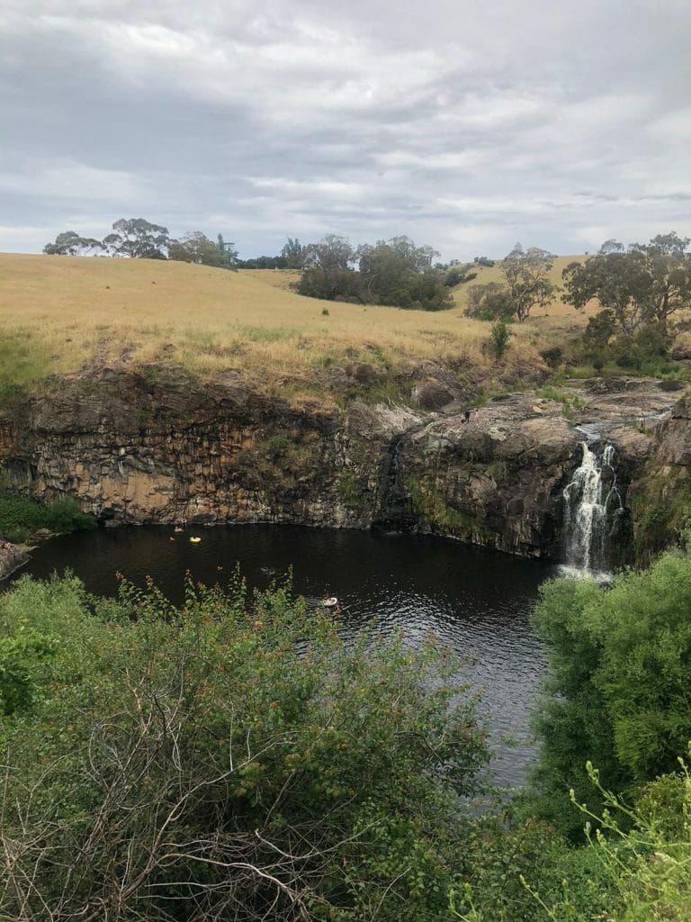 The Best Day Trips From Melbourne, Arden Haar, Turpin Falls, waterfall, swimming hole