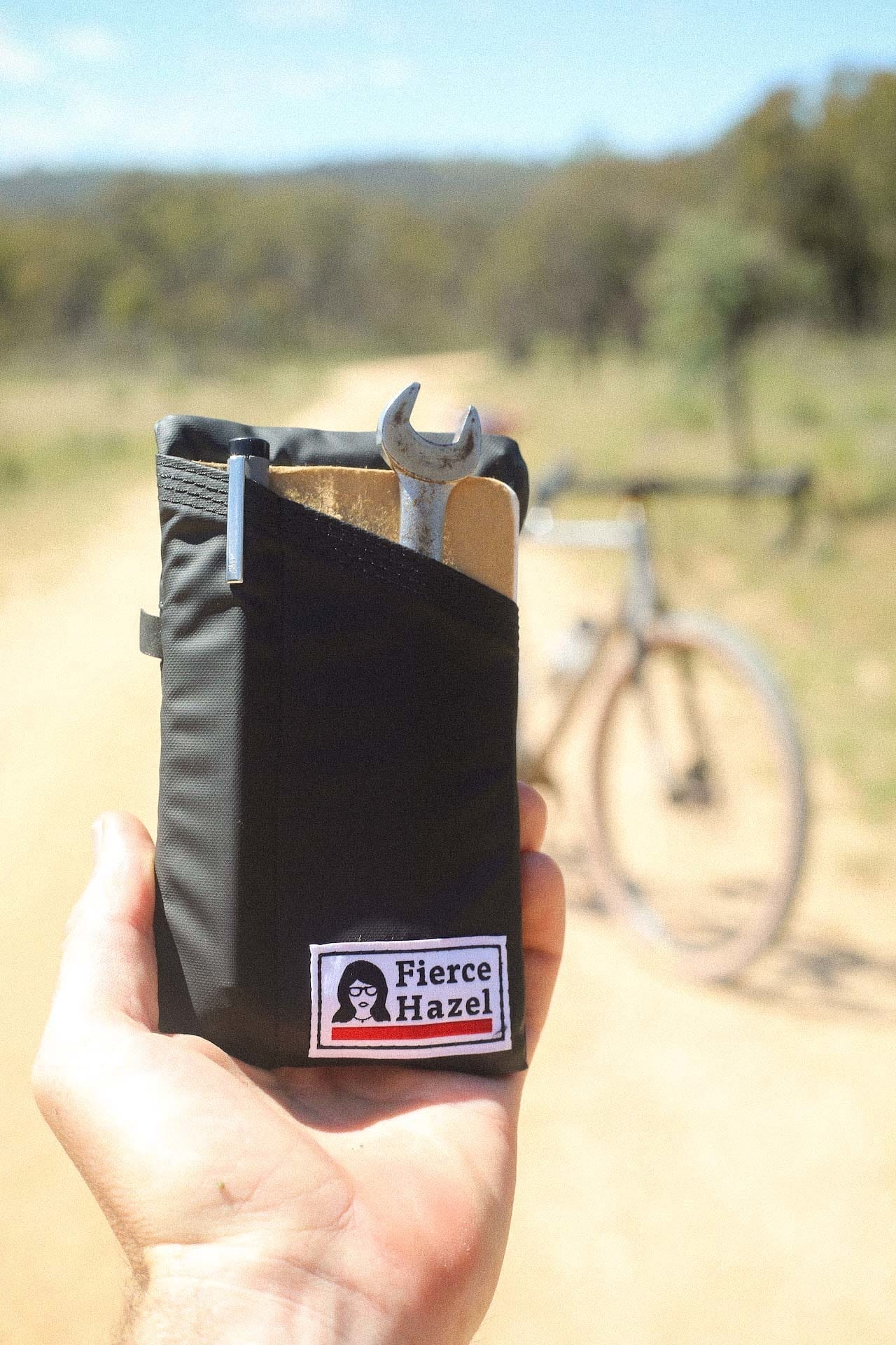 Echelon Pouch, fierce hazel, mattie gould,