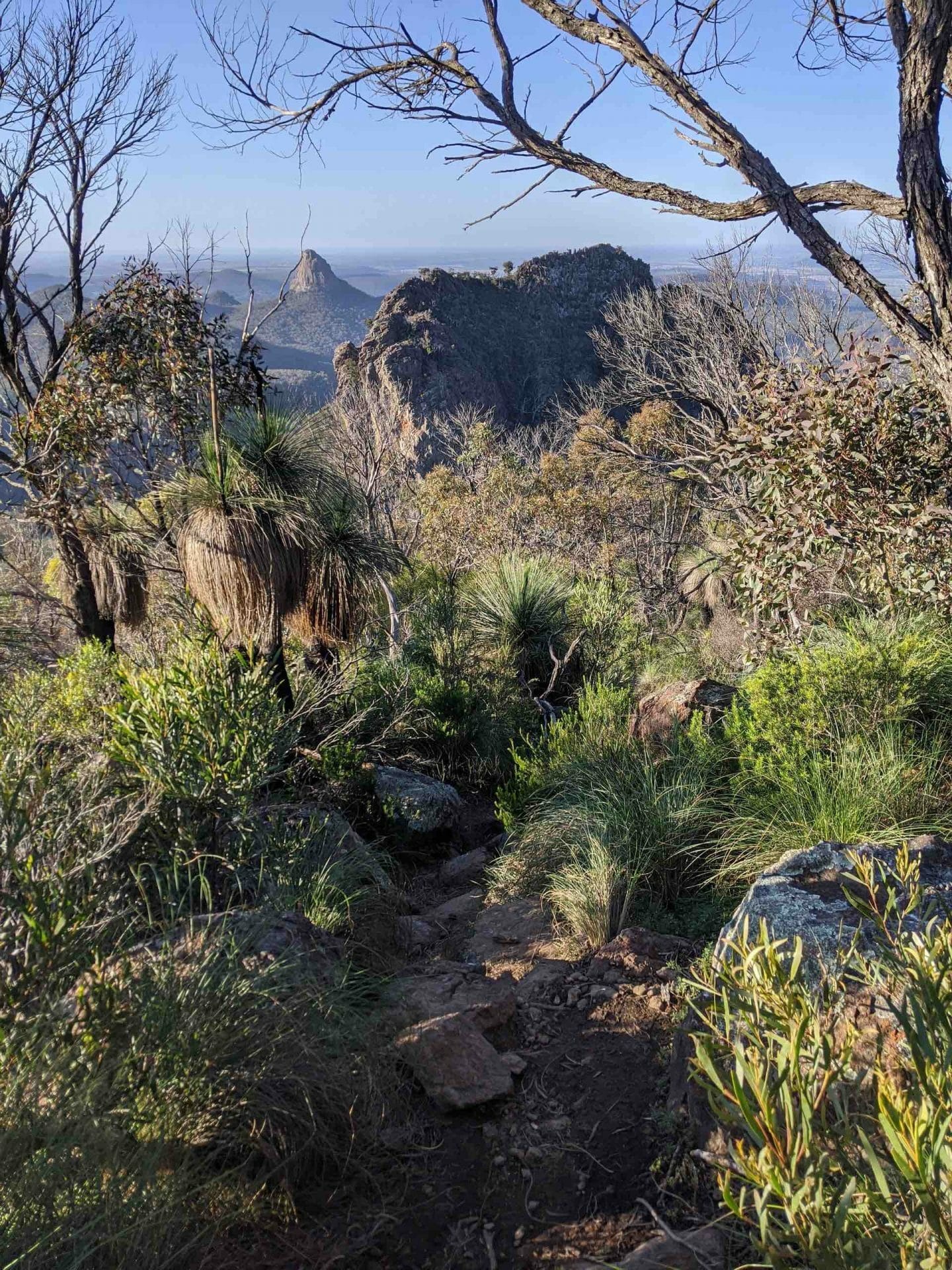 Mt Bluff hike, amy fairall, warrumbungles, grand high tops, nsw