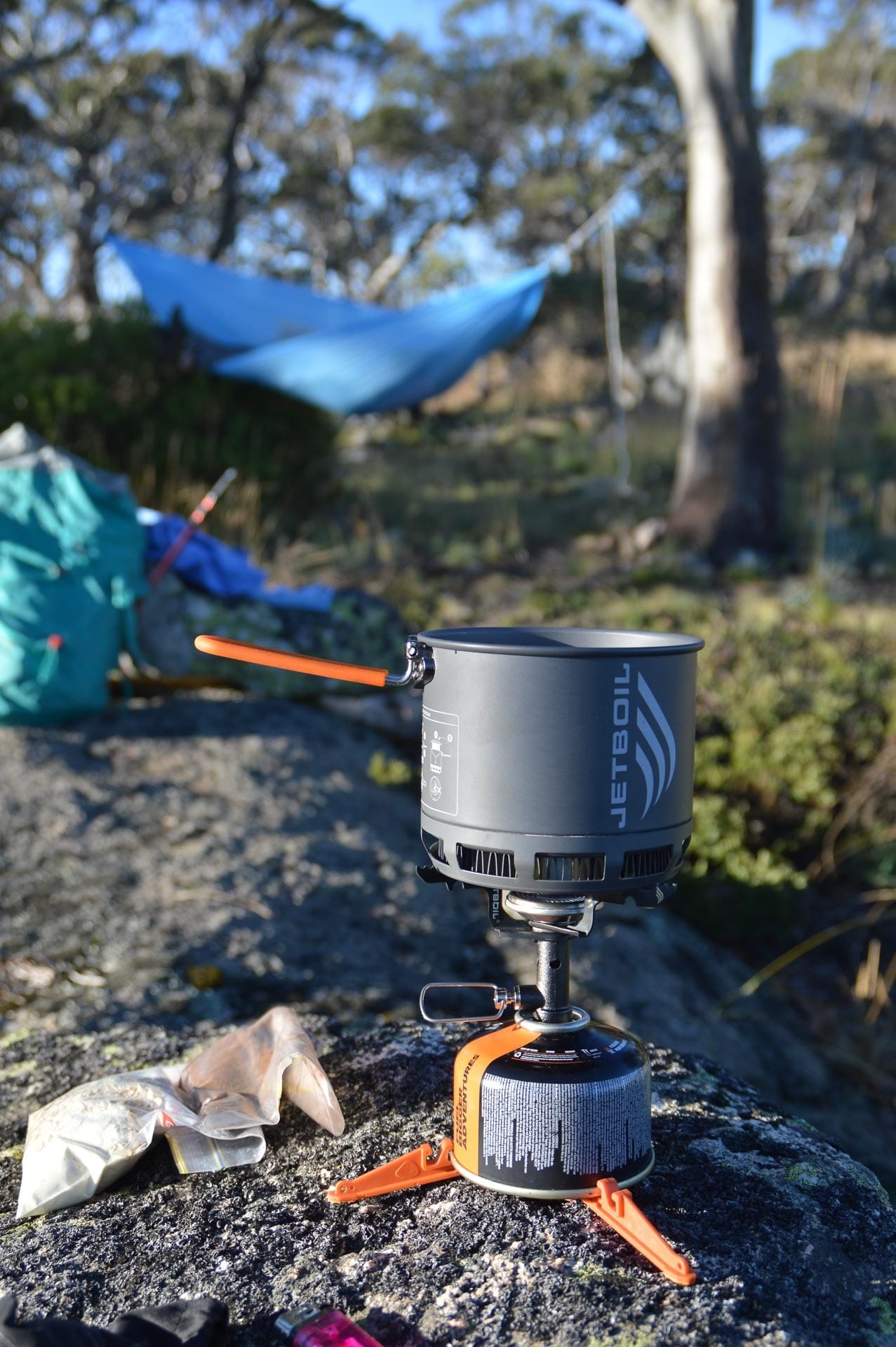 Morning coffee, Fast & Light – A Mt Gingera Overnight Hike in Under 24 Hours, Alice Wisse, ultralight, australian capital territory