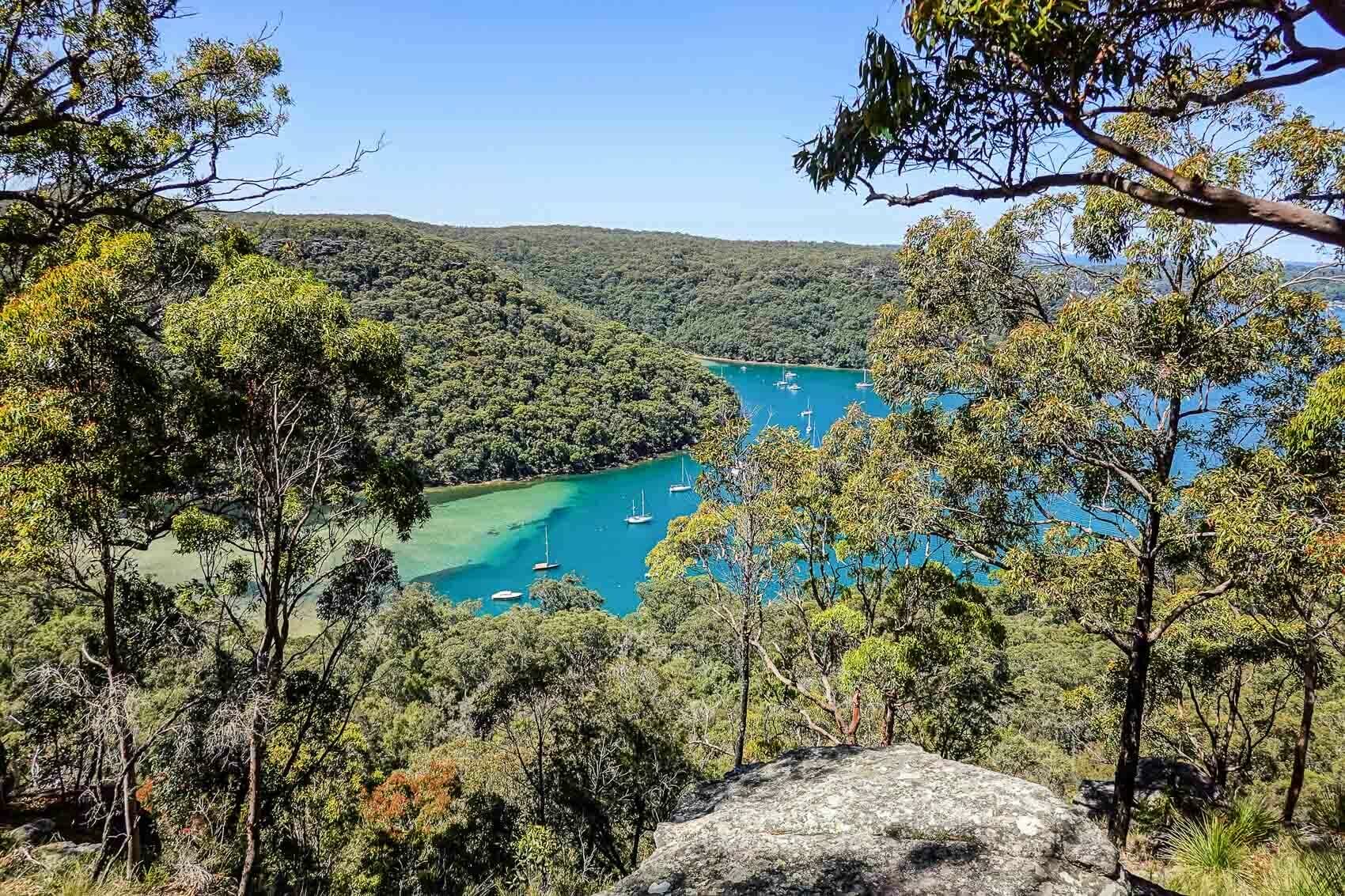 Complete the Towler_s Bay loop for all of the best views of Pittwater, How to find Birnie Lookout on Towler's Bay Trail, ku ring gai national park, dan piggott, travel made me do it, sydney, nsw