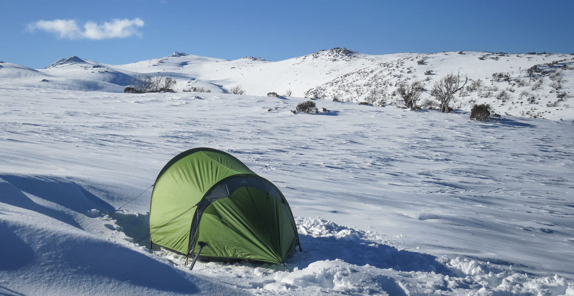Wilderness Equipment Second Arrow Ultralight Tent – Gear Review, robbie baudish, backcountry, snow camping, kosciuszko, nsw