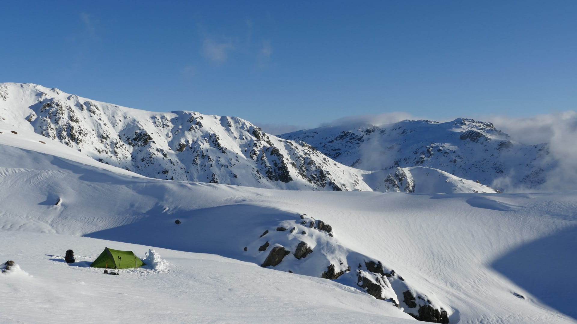 Wilderness Equipment Second Arrow Ultralight Tent – Gear Review, robbie baudish, backcountry, snow camping, kosciuszko, nsw