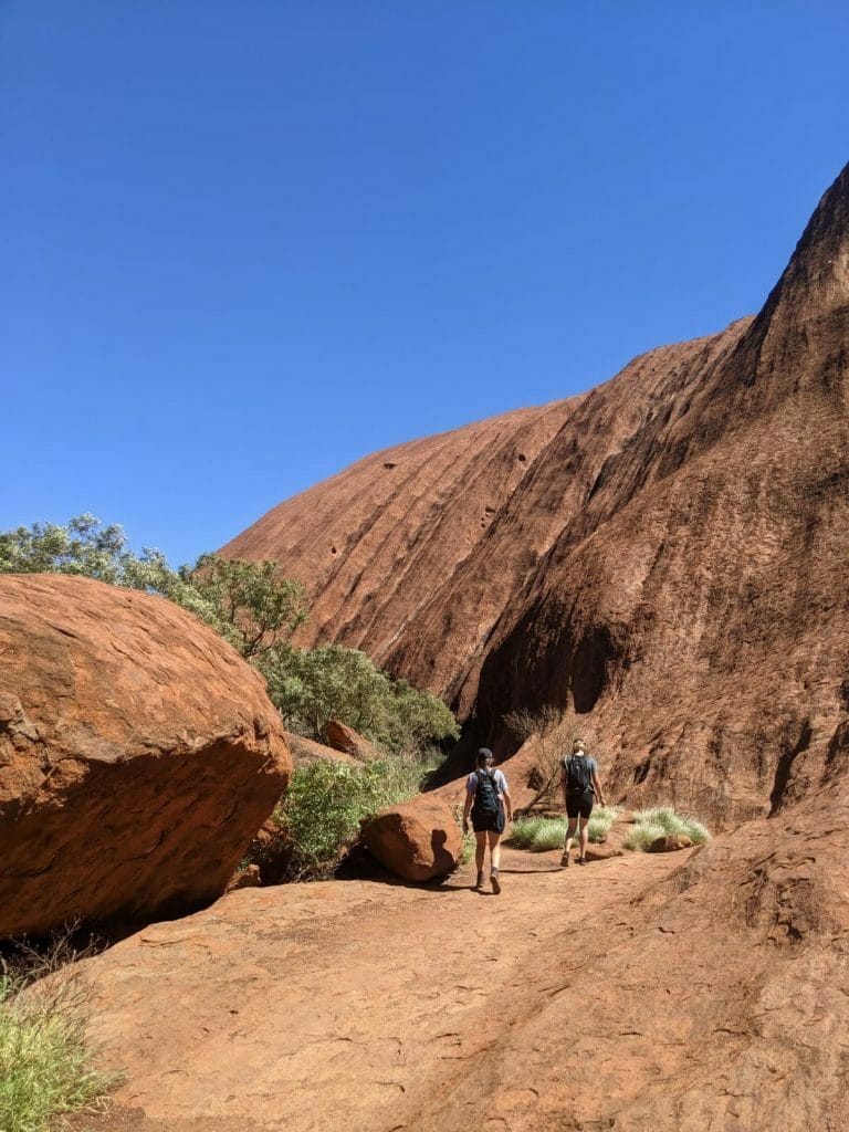Uluru Base Walk // Taking in Uluru From All Sides, Amy Fairall, rock, Uluru, hike, desert