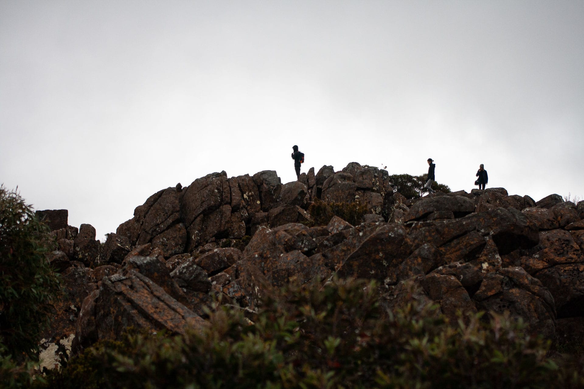 Seals Lookout after the mist cleared, The Tarn Shelf – Tasmania's Best Day Hike You've Never Heard Of, casey fung, tarn shelf, mt field national park, tasmania