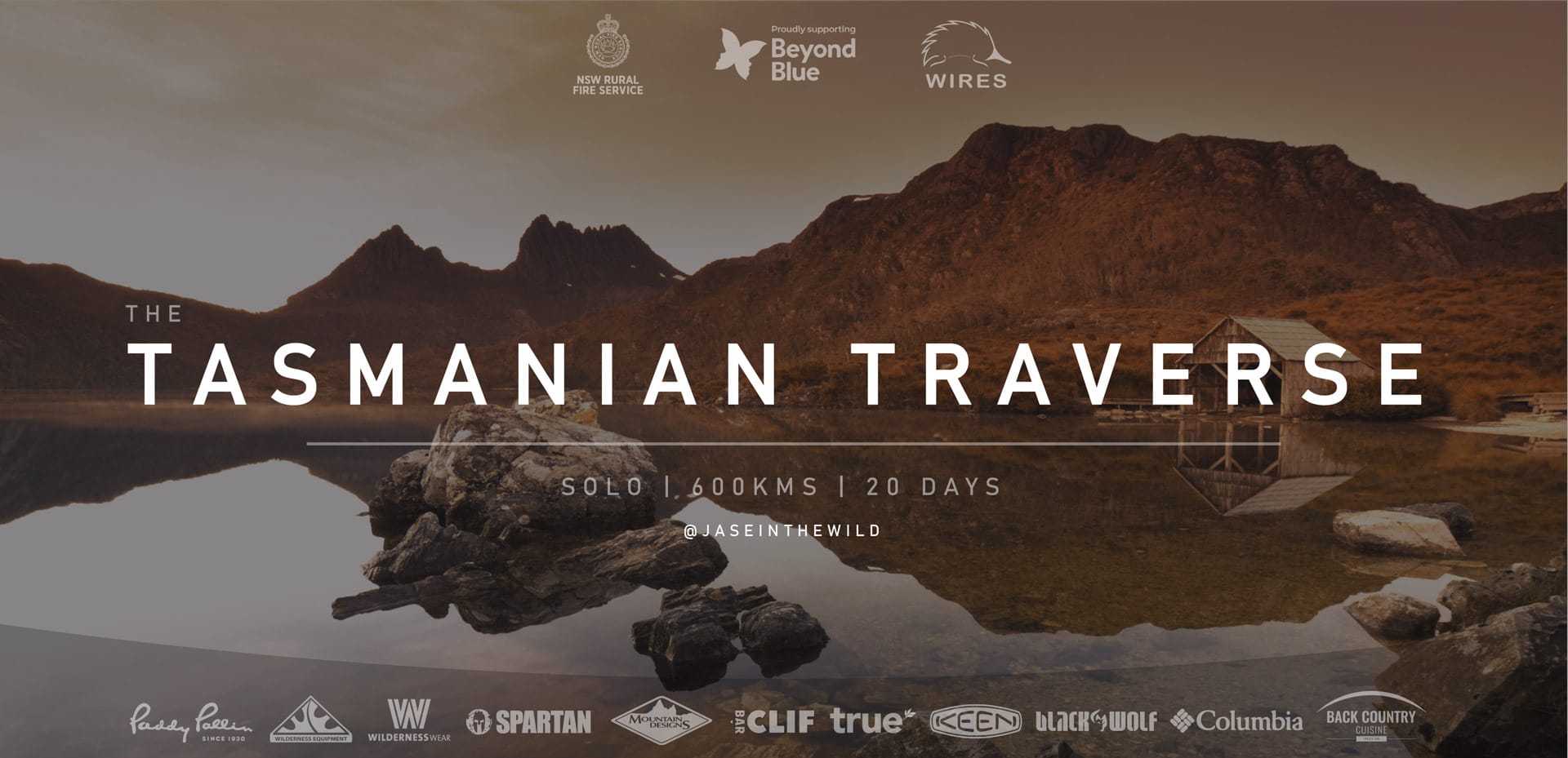 5 Things I Learnt Preparing for a 600km Hike, jason reeve, poster