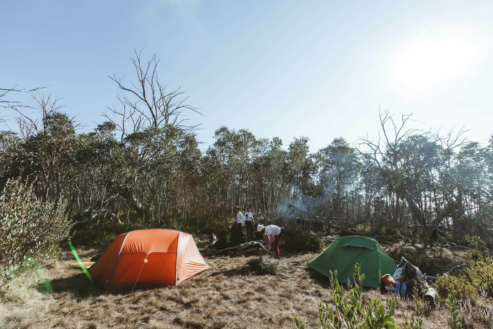Mt Cobbler Summit Makes For a Stunning Sunrise And Overnight Hike, photo by Henry Brydon, friends, tent, camping, Wangaratta, Victoria