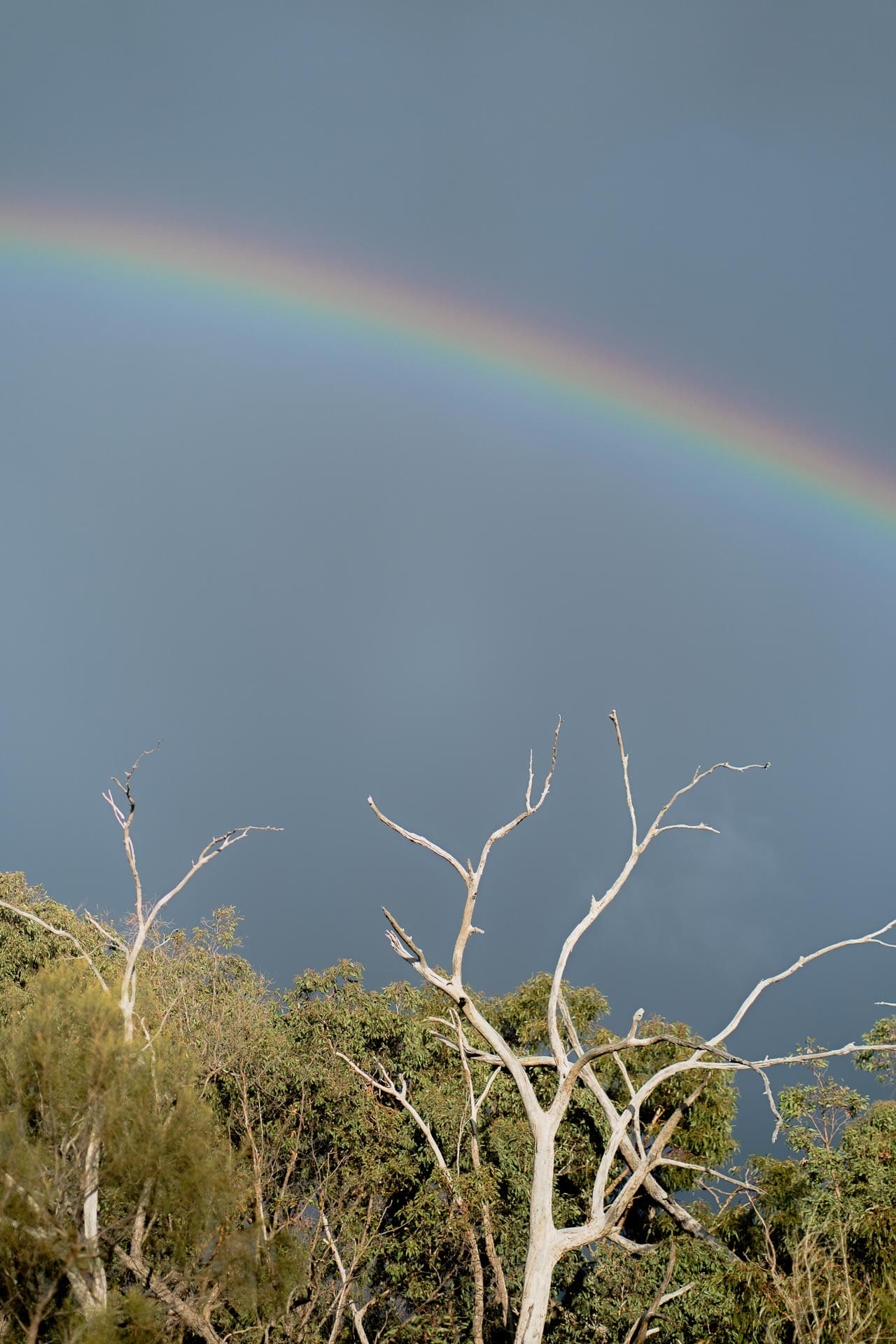 Mt Glenrowan is Where You Need to be For Sunrise in Wangaratta - Amy Farrell, Mt Glenrowan, VIC, Hike, rainbow