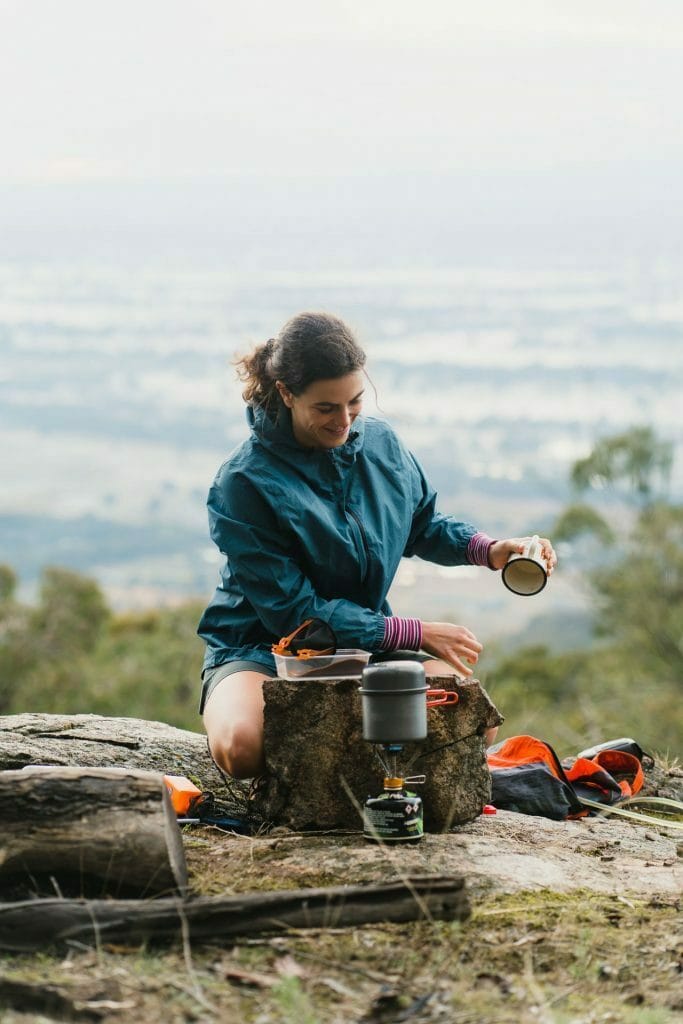 5 Hikes to Tackle Around Wangaratta (And Where to Get a Brew Afterwards), Jono Tan, Mt Glenrowan lookout, hike, sunrise, coffee, Amy